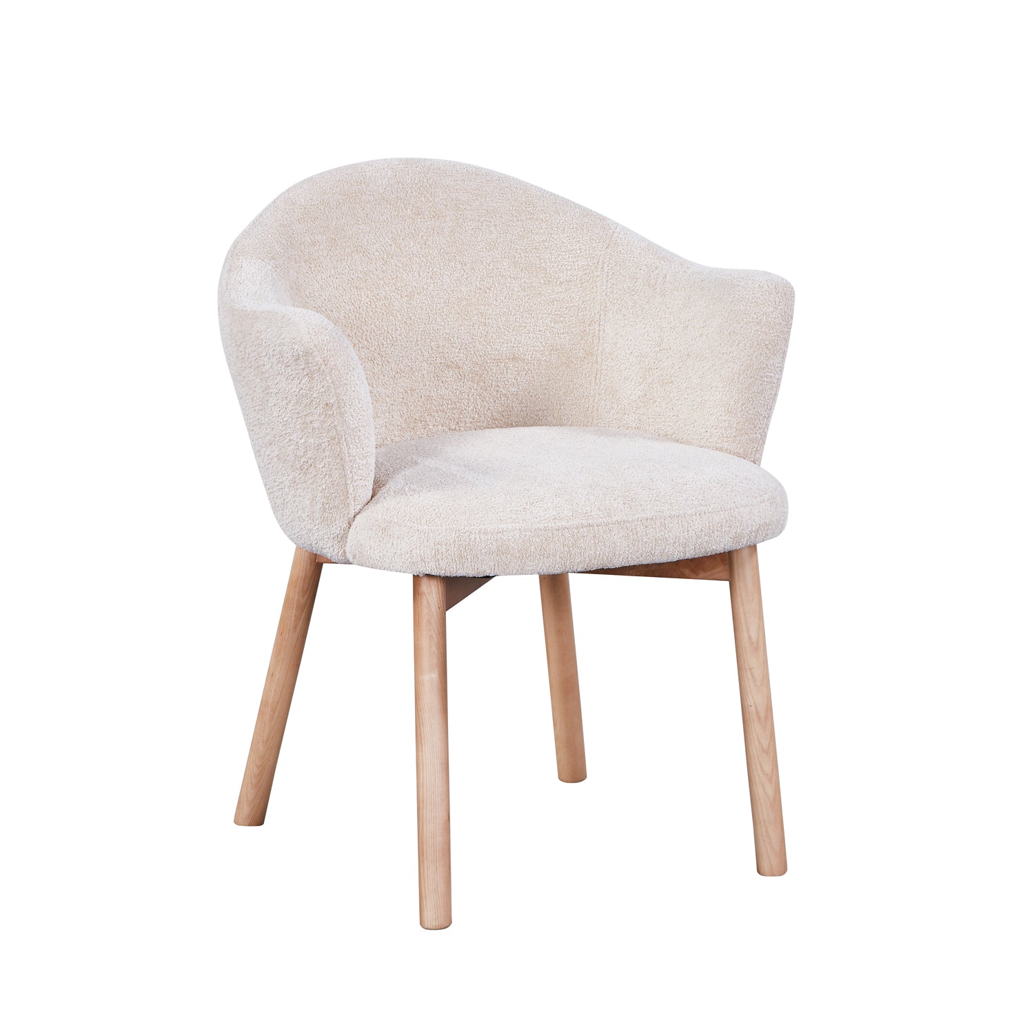 2 Sillas de Comedor Cami Microfibra Beige