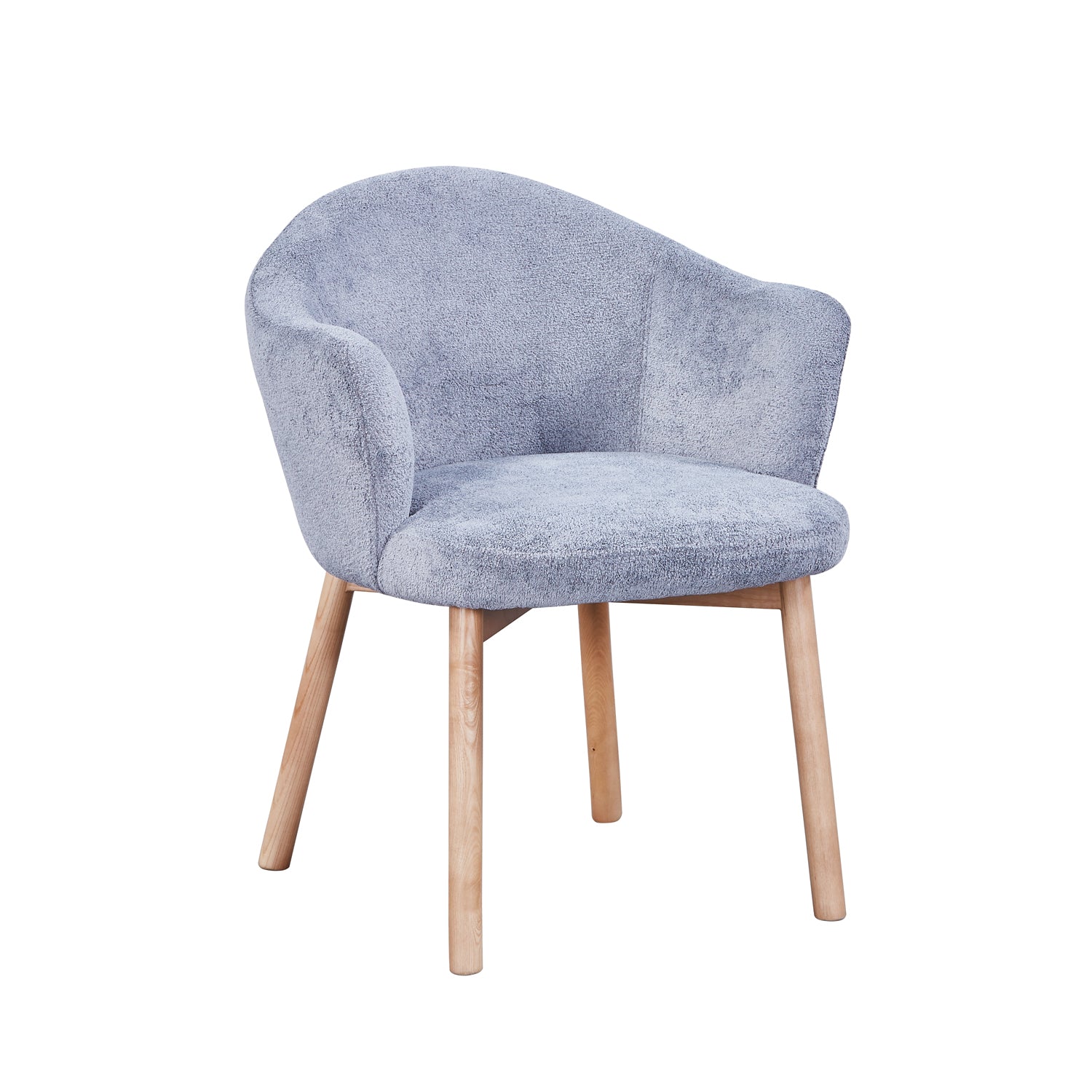 2 Sillas de Comedor Cami Microfibra Gris