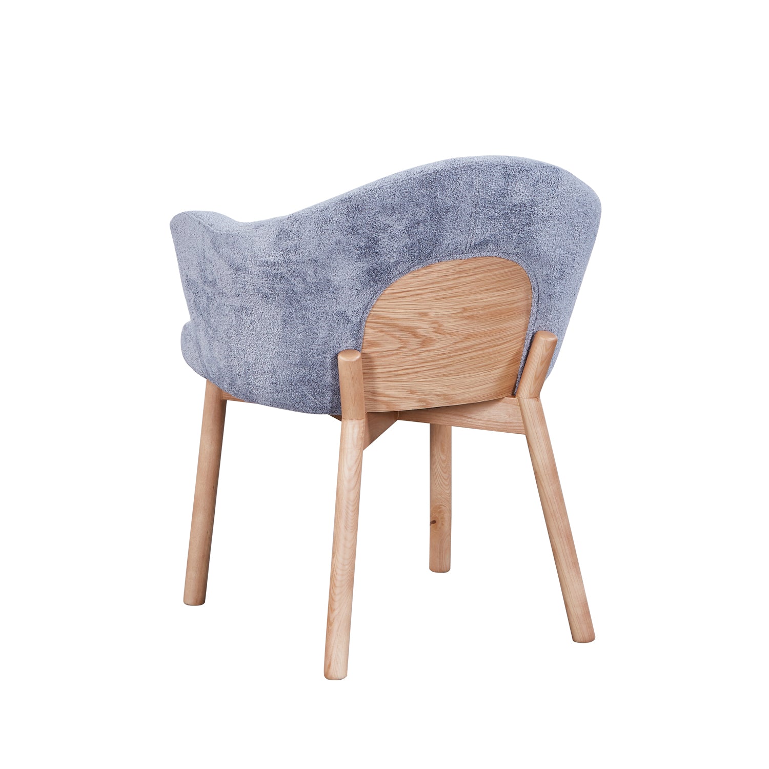 2 Sillas de Comedor Cami Microfibra Gris