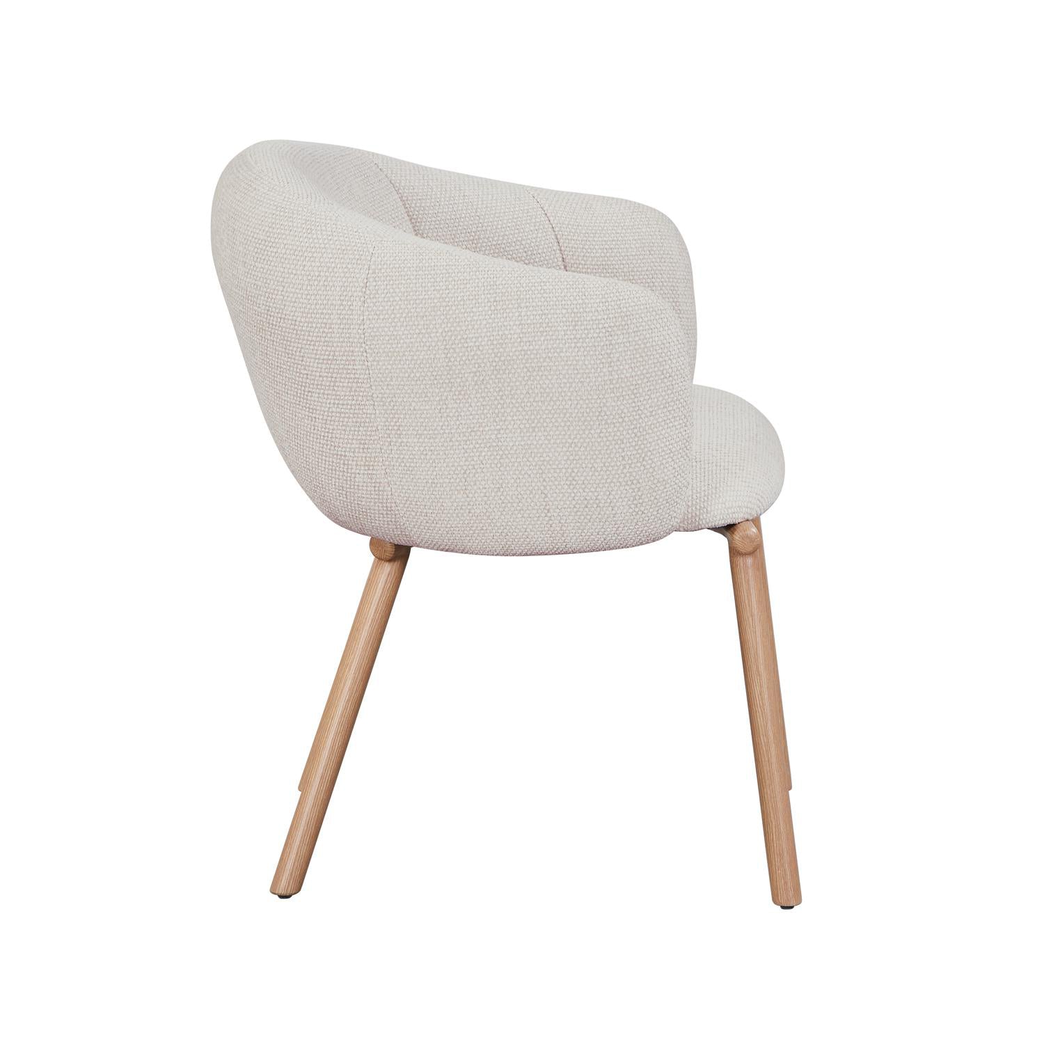 Silla Comedor Elena Crudo, Natural