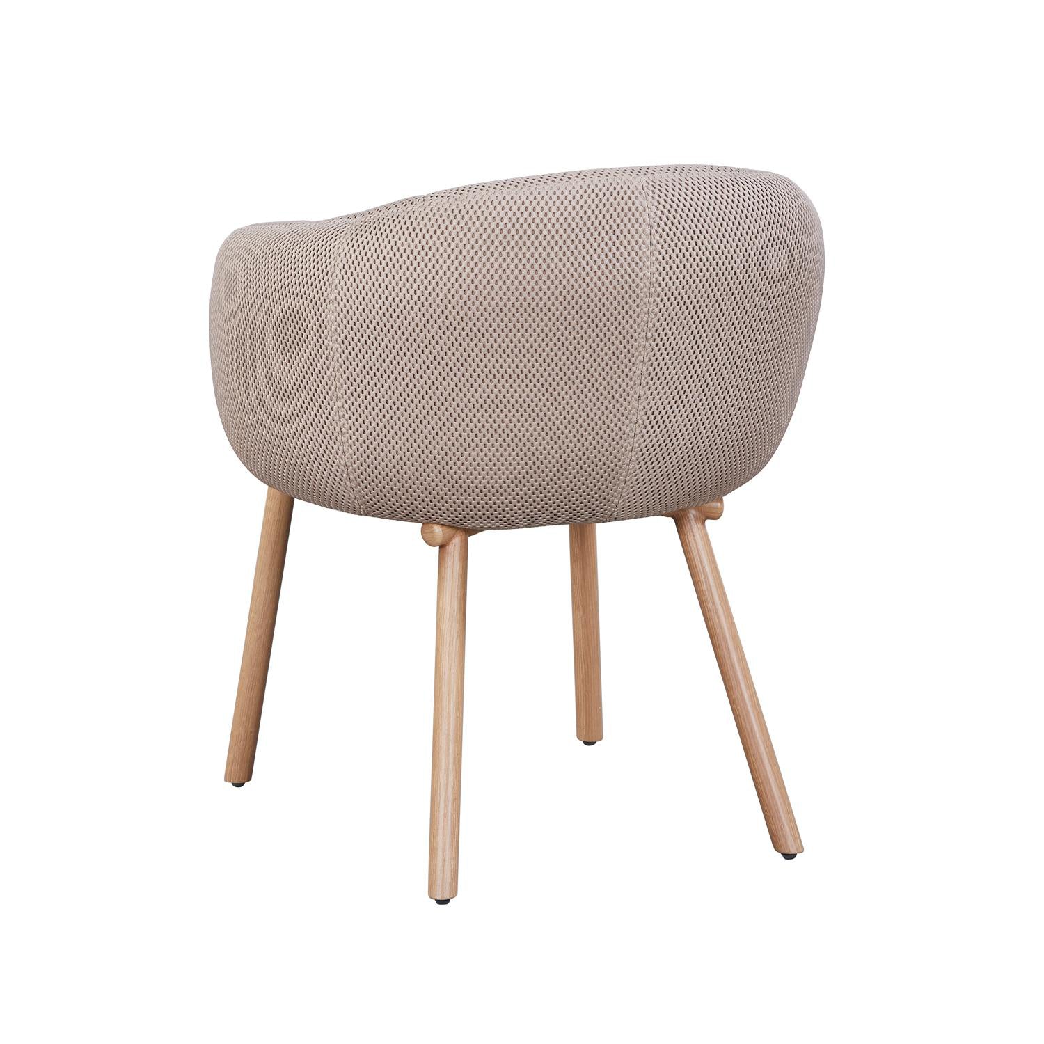 Silla Comedor Elena Beige, Natural