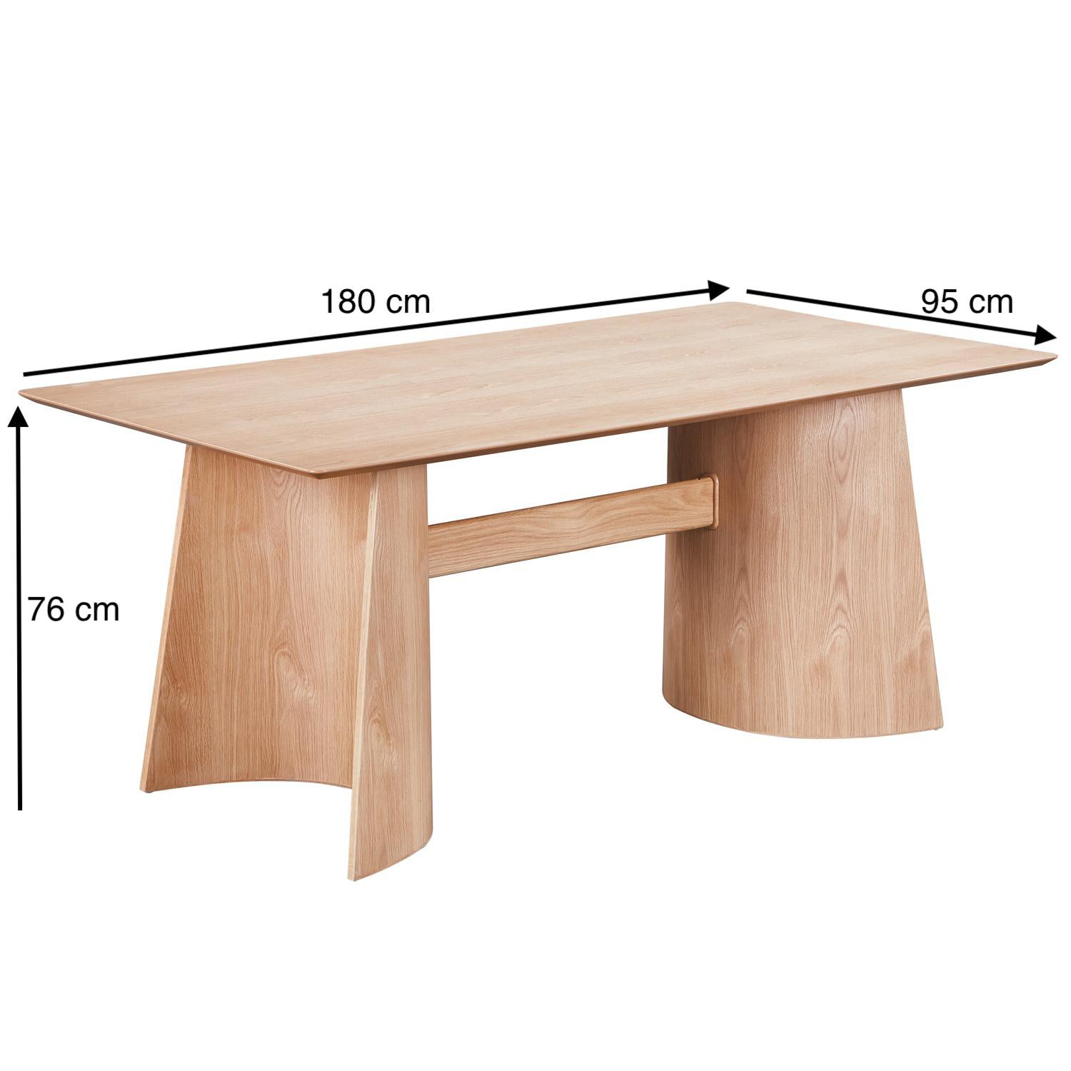 Mesa Comedor 4 Puestos Elena Natural