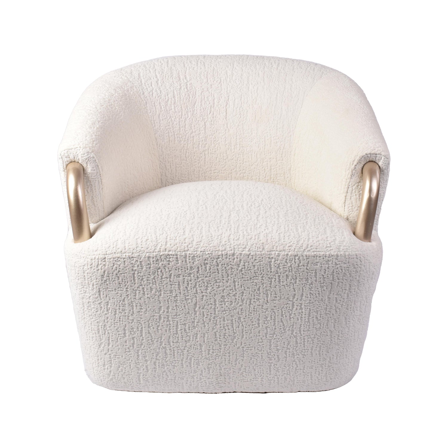 Butaca Mobic Chenille Marfil, Champaña