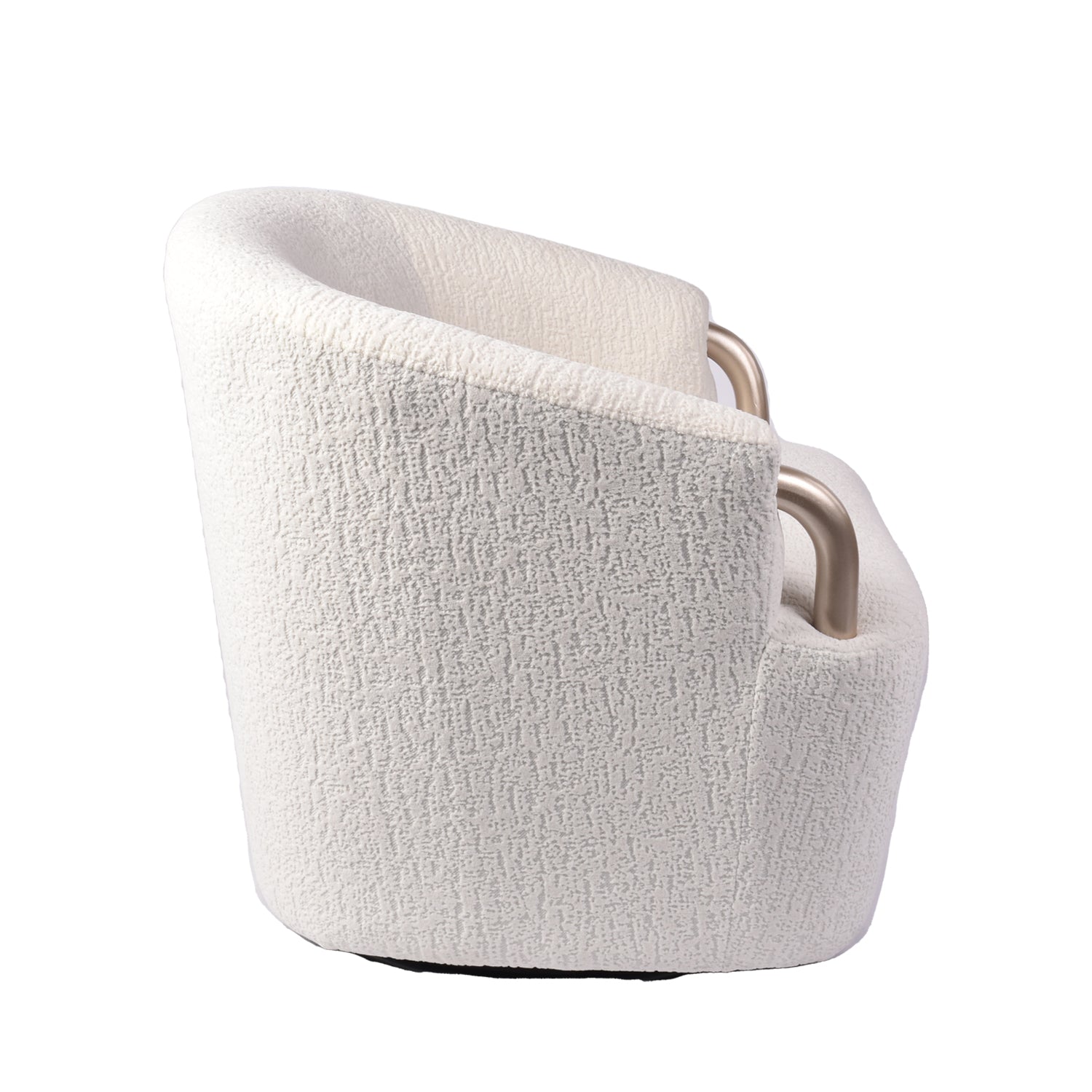 Butaca Mobic Chenille Marfil, Champaña