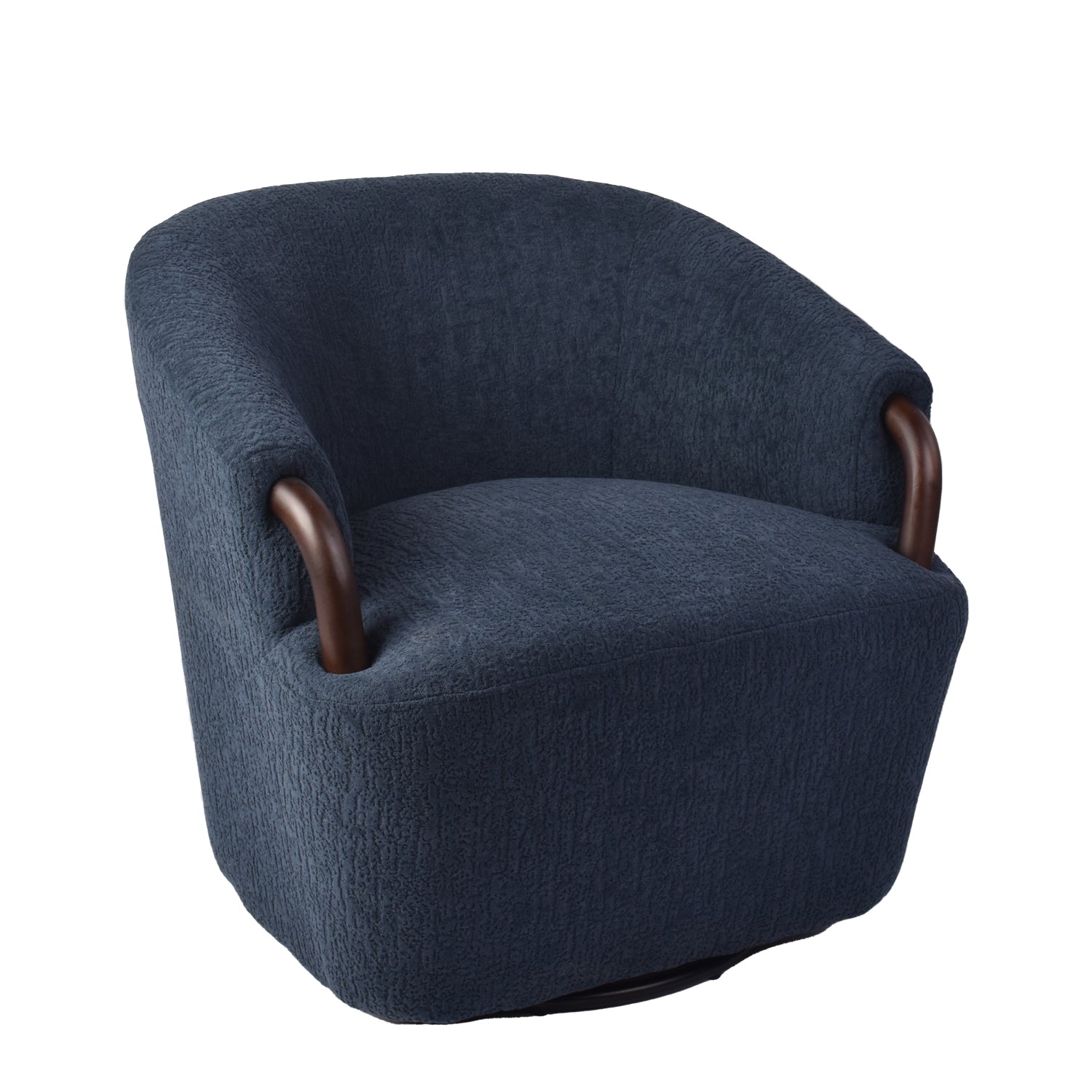 Butaca Mobic Chenille Marfil, Natural Oscuro