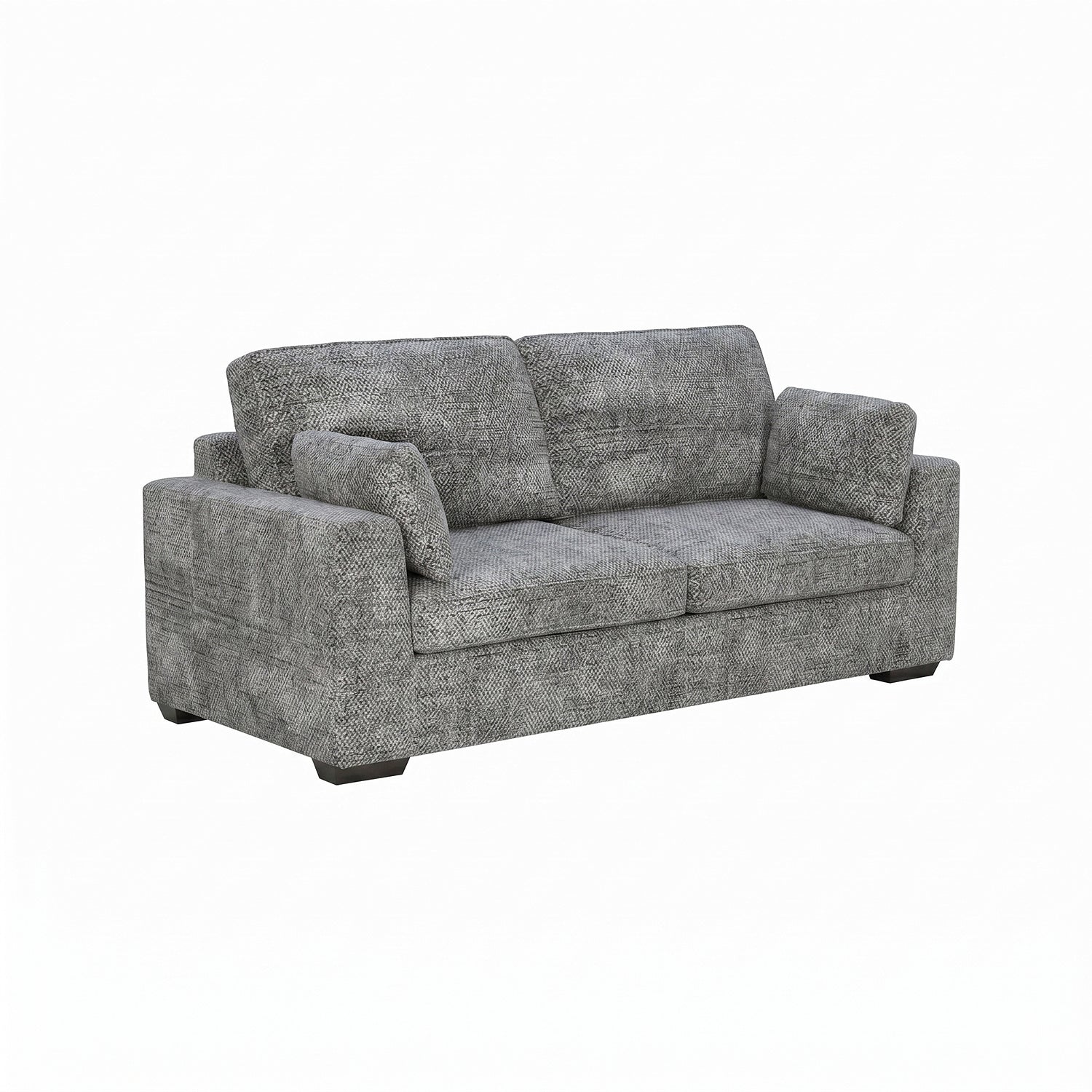 Sofá Cama Fuller Chenille Gris