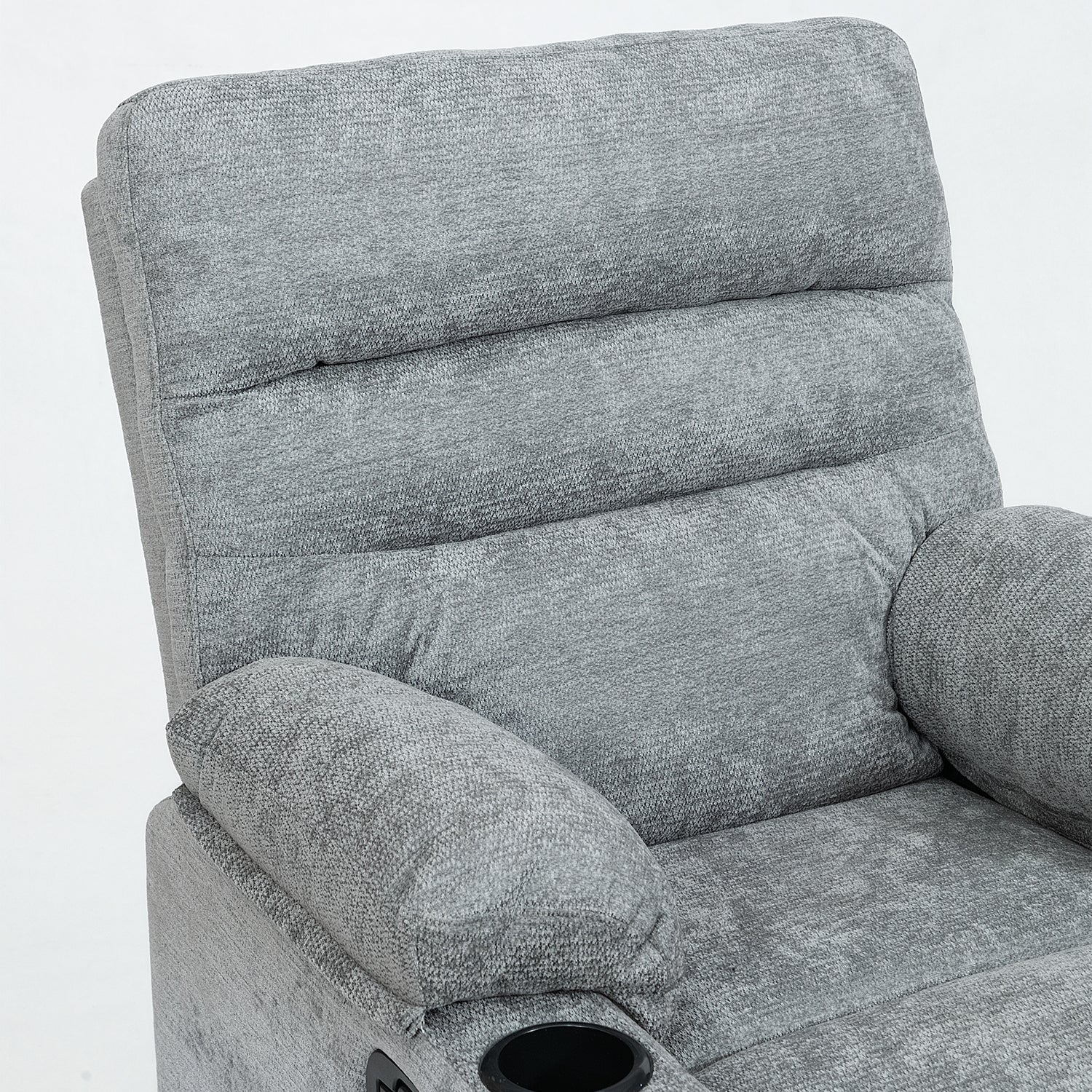 Silla Reclinable Ari Chenille Gris