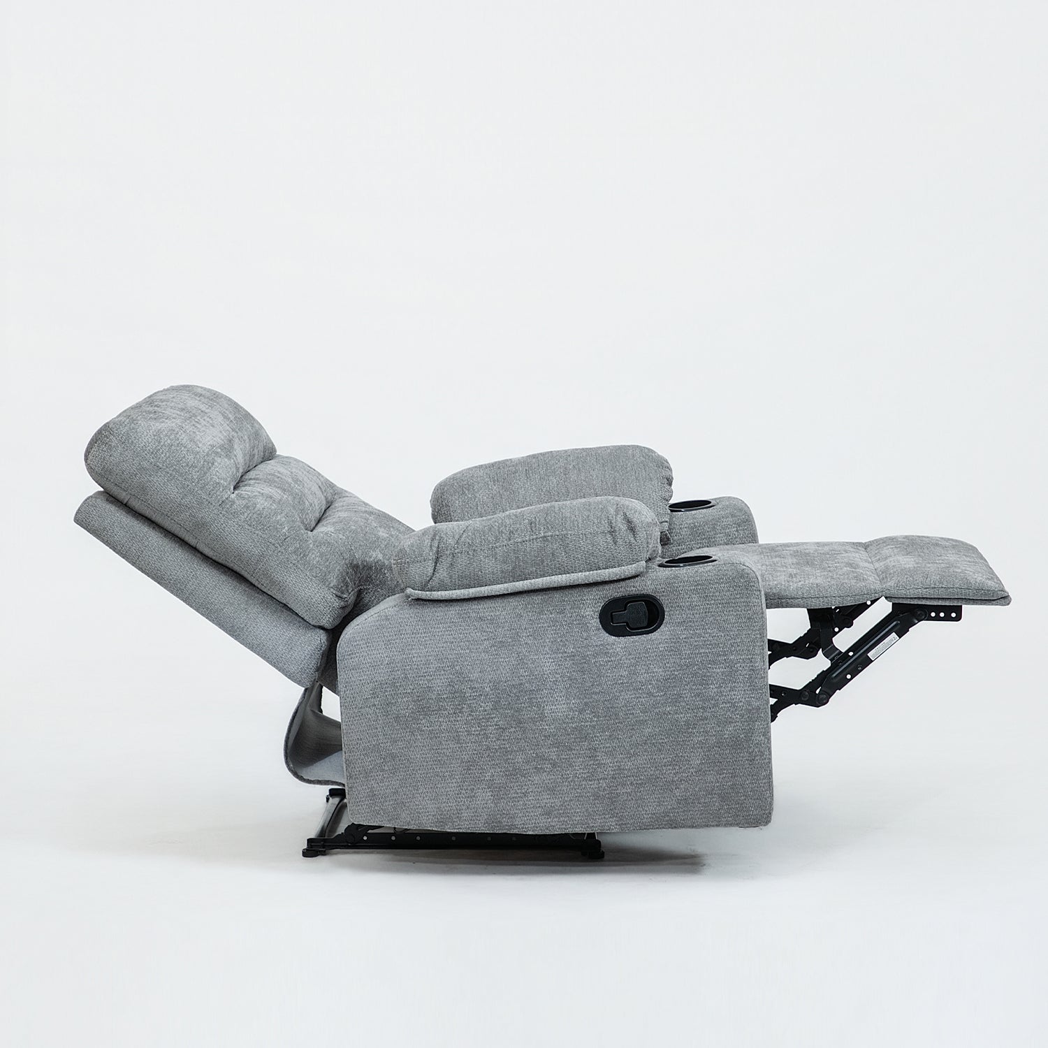Silla Reclinable Ari Chenille Gris