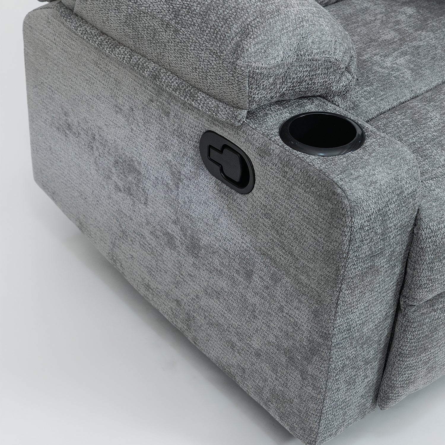 Silla Reclinable Ari Chenille Gris