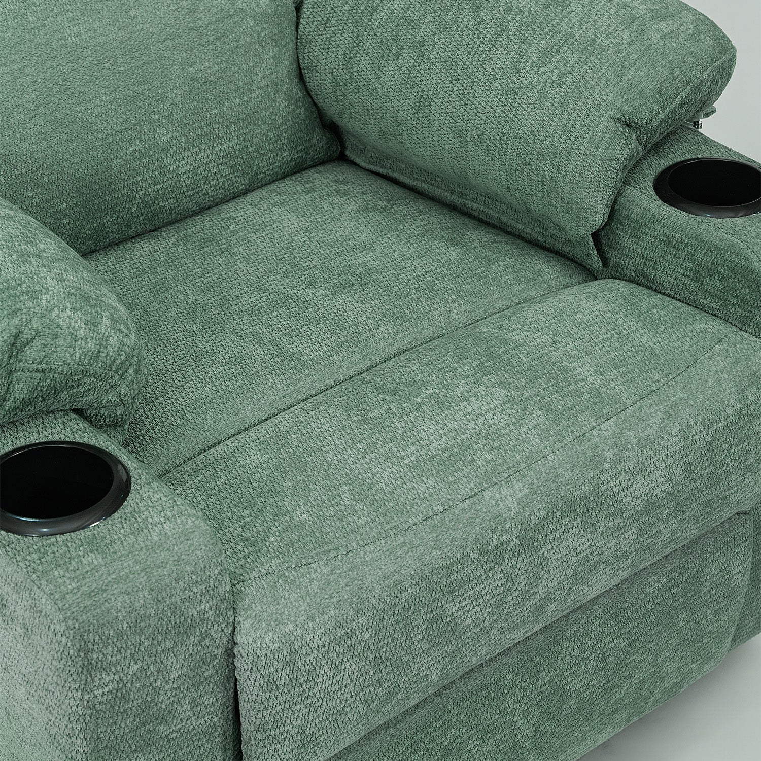Silla Reclinable Ari Chenille Verde