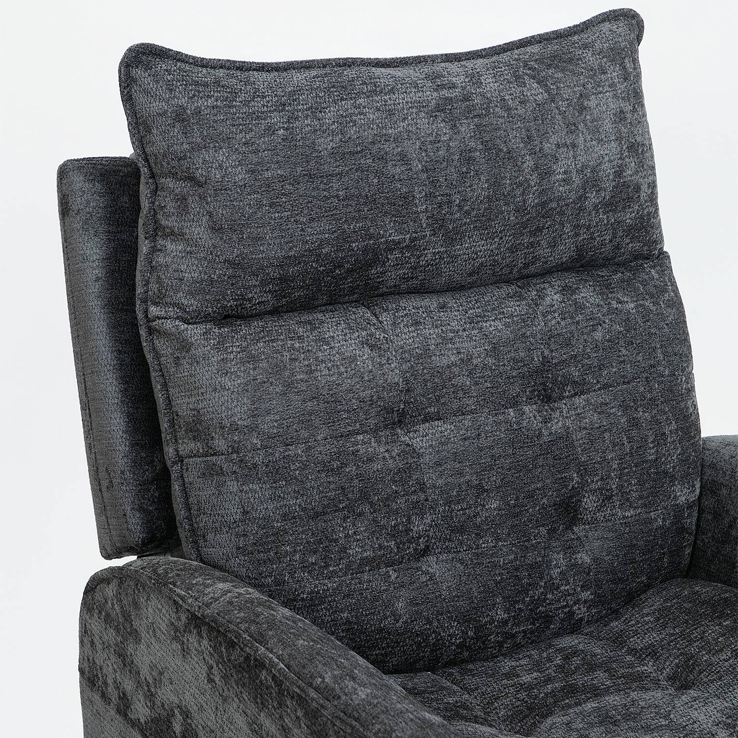 Silla Reclinable Eléctrico Maya Chenille Plomo