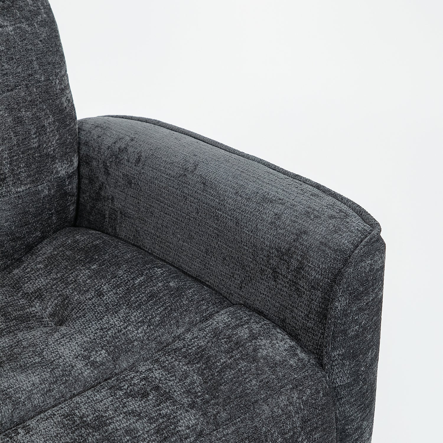 Silla Reclinable Eléctrico Maya Chenille Plomo