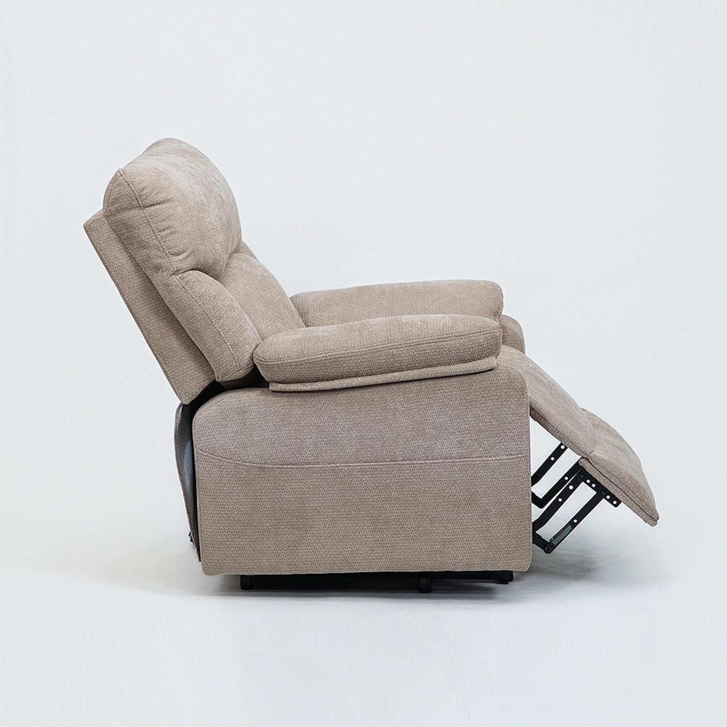Silla Reclinable Eléctrica Aspen Chenille Beige