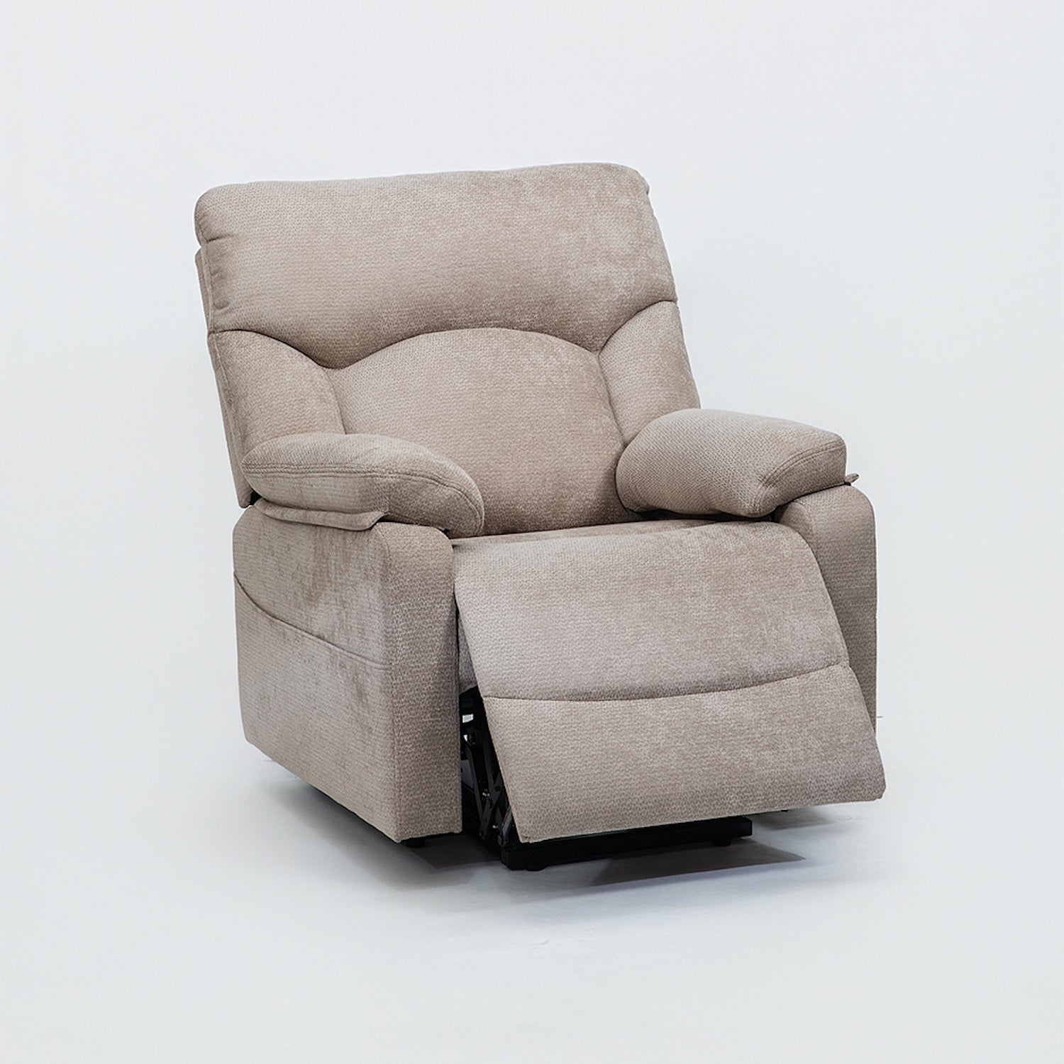 Silla Reclinable Eléctrica Aspen Chenille Beige