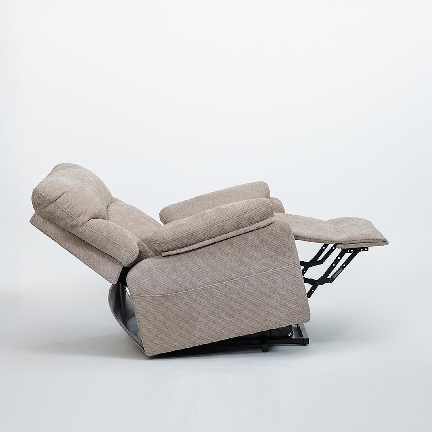 Silla Reclinable Eléctrica Aspen Chenille Beige