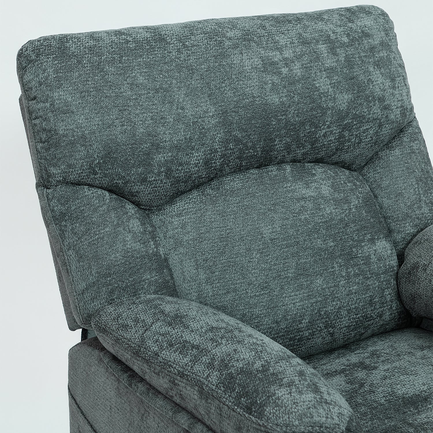 Silla Reclinable Eléctrica Aspen Chenille Gris