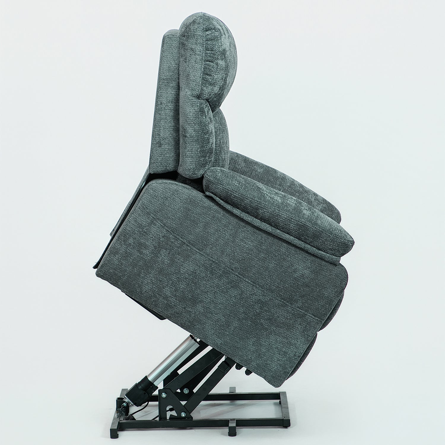 Silla Reclinable Eléctrica Aspen Chenille Gris