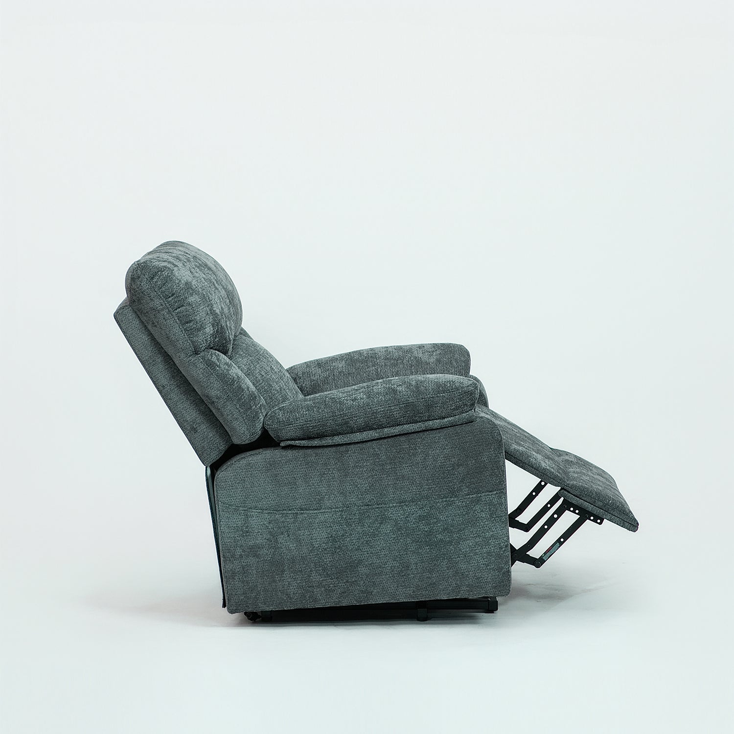 Silla Reclinable Eléctrica Aspen Chenille Gris