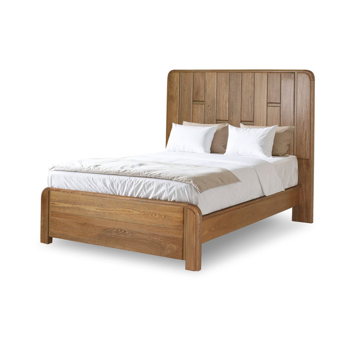 Cama Queen Ceratto Roble Natural Exp