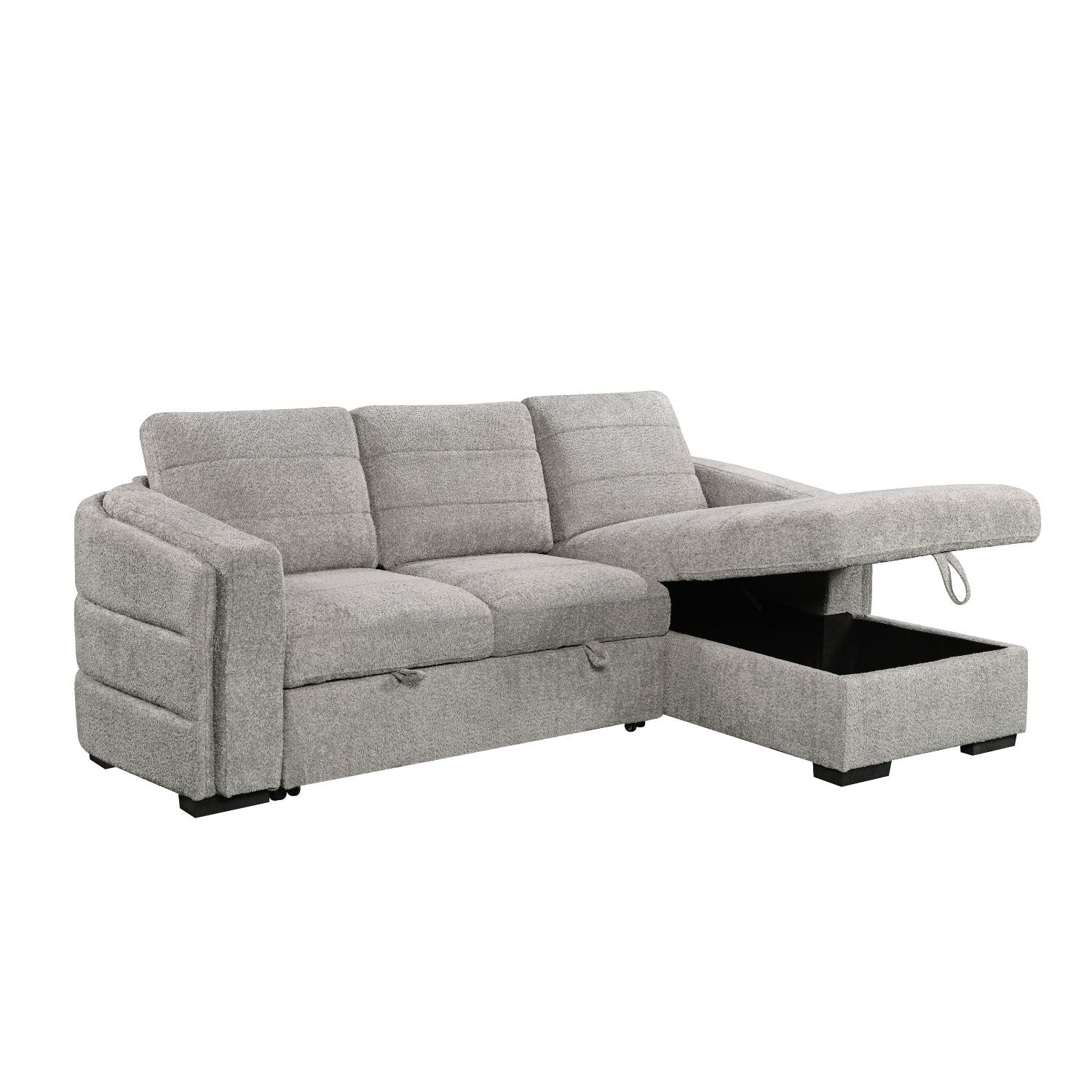 Sala Rinconera Ana Chenille Gris