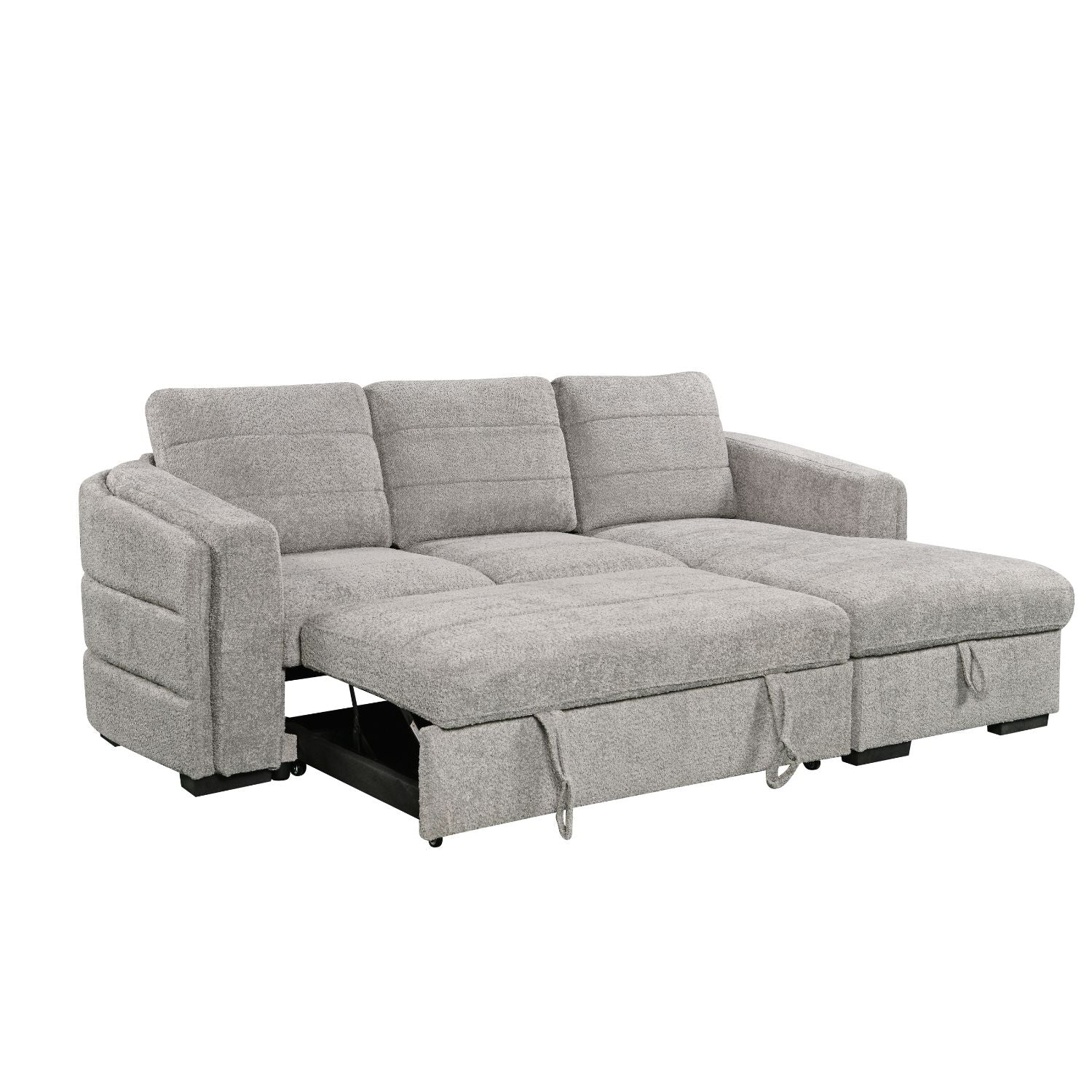 Sala Rinconera Ana Chenille Gris