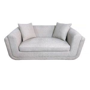 Sofá 2 Puestos Aspen Chenille Beige