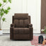 Silla Reclinable Omega Chenille Mocca