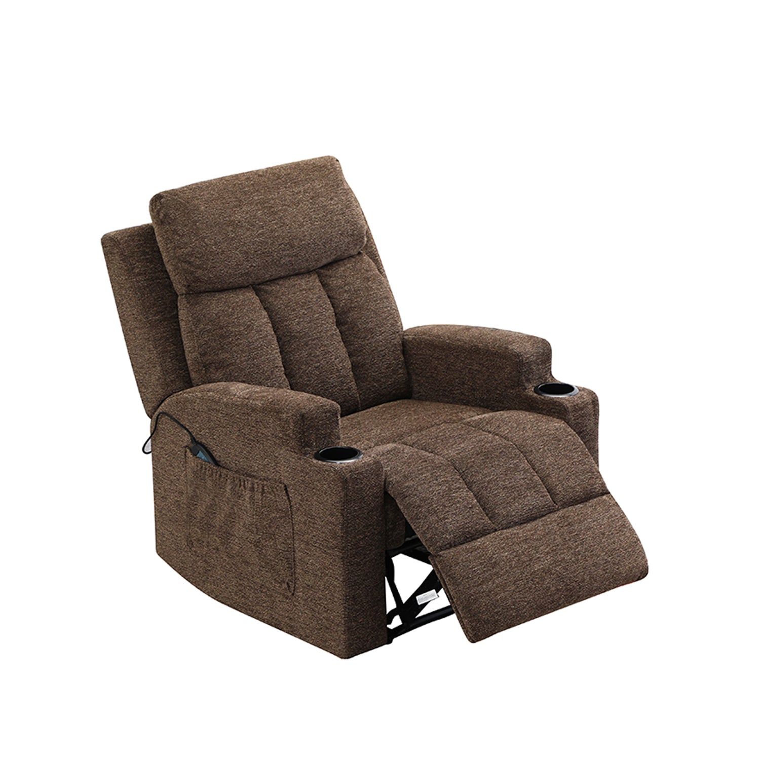 Silla Reclinable Omega Chenille Mocca