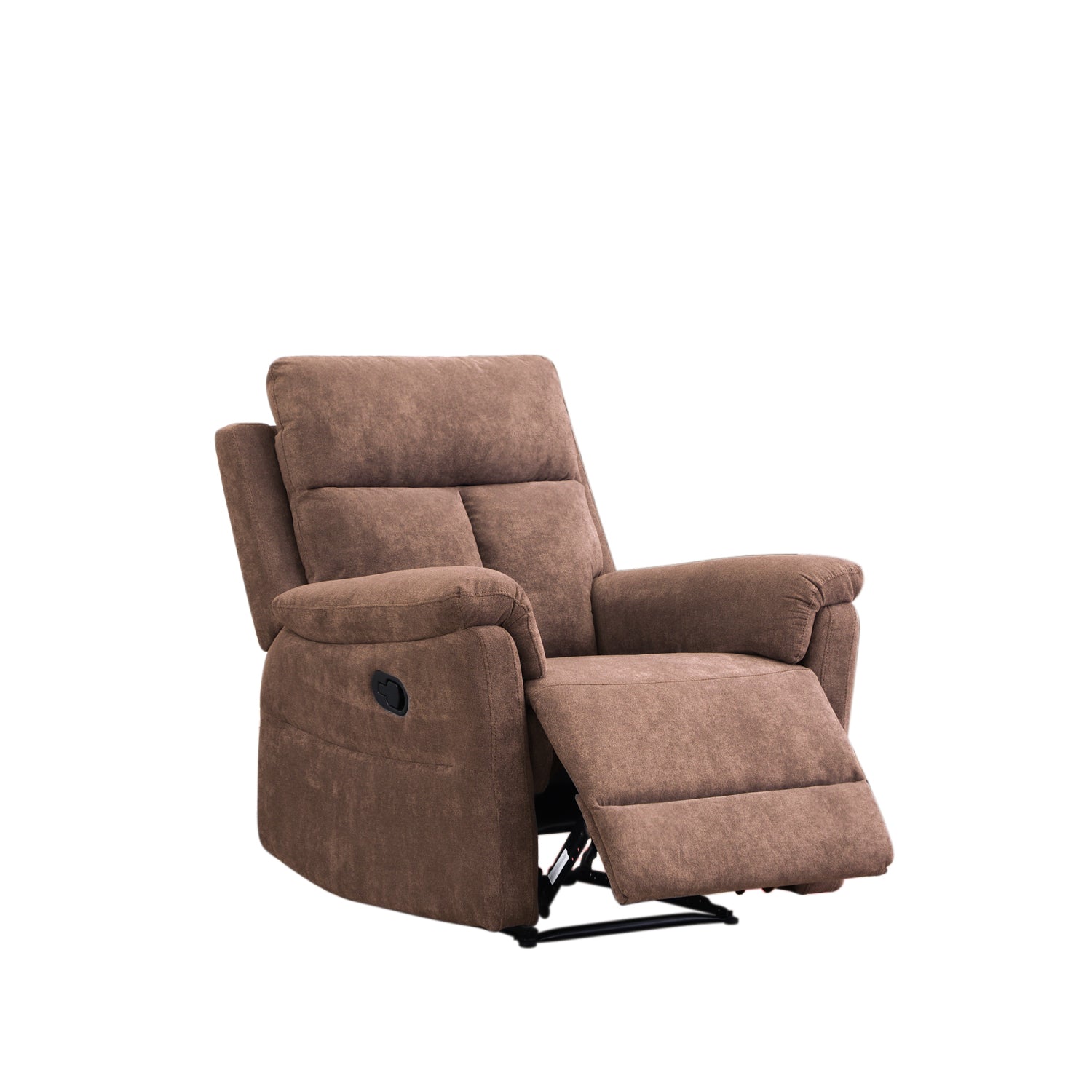 Silla Reclinable Roterdam Chenille Chocolate