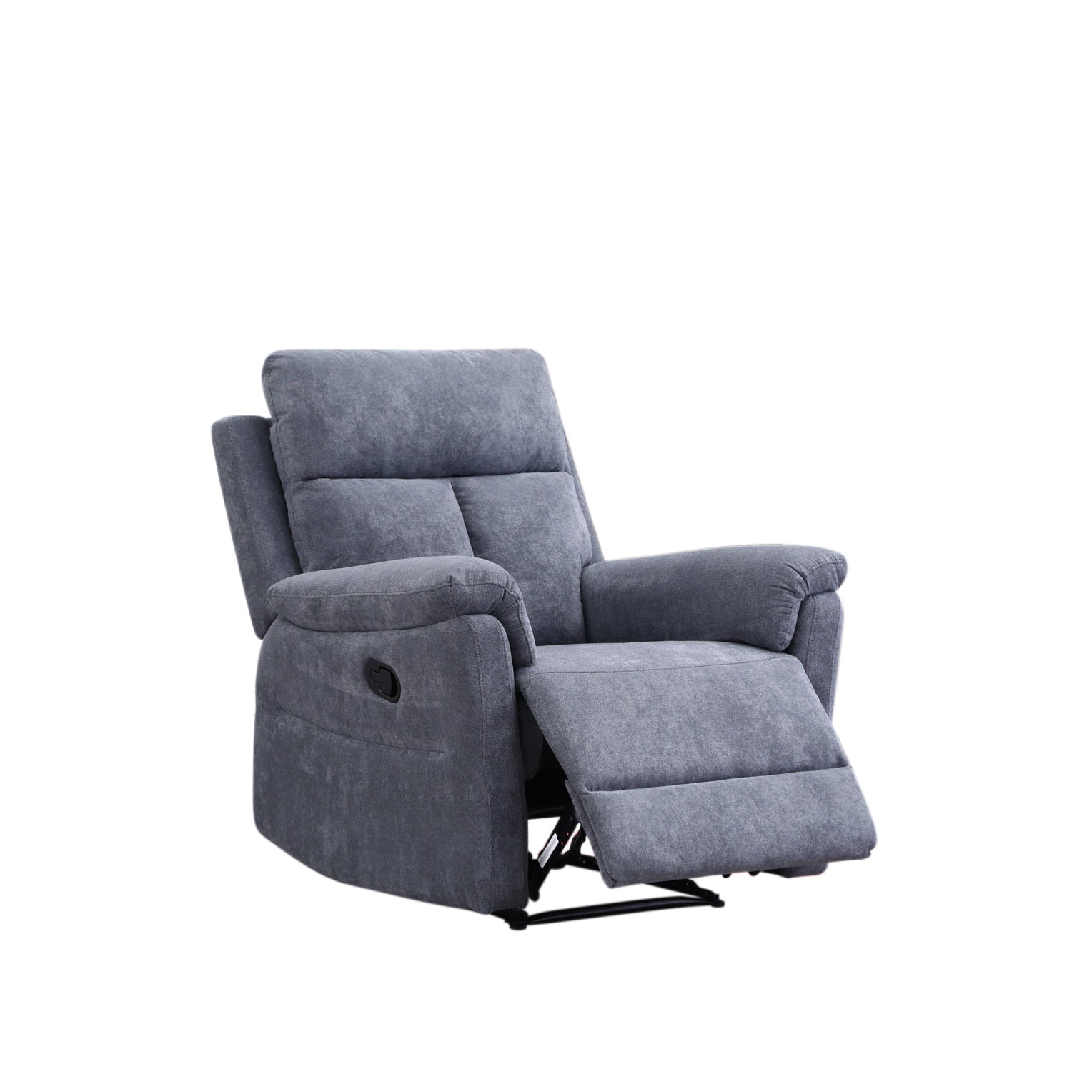 Silla Reclinable Roterdam Chenille Gris