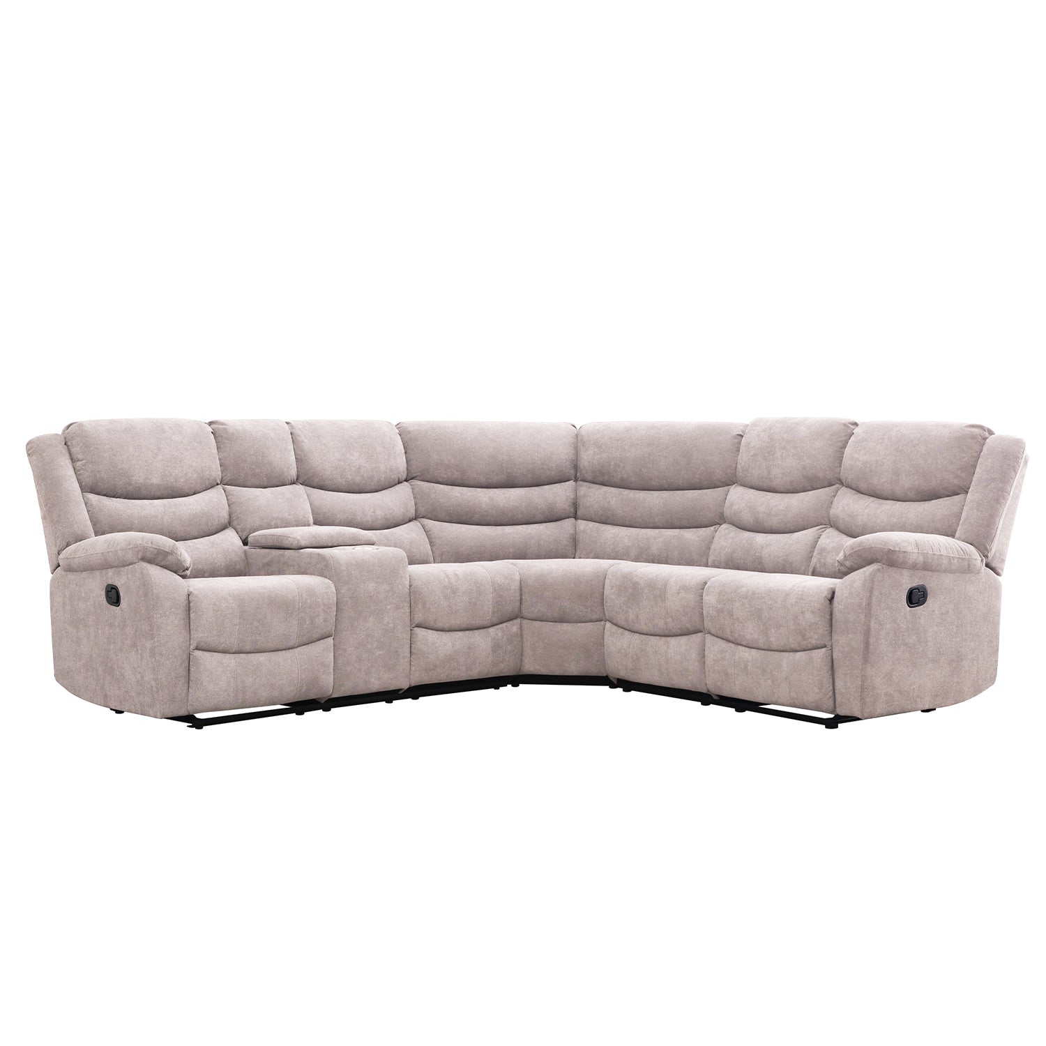 Sala Rinconera Reclinable Anahi Chenille Beige