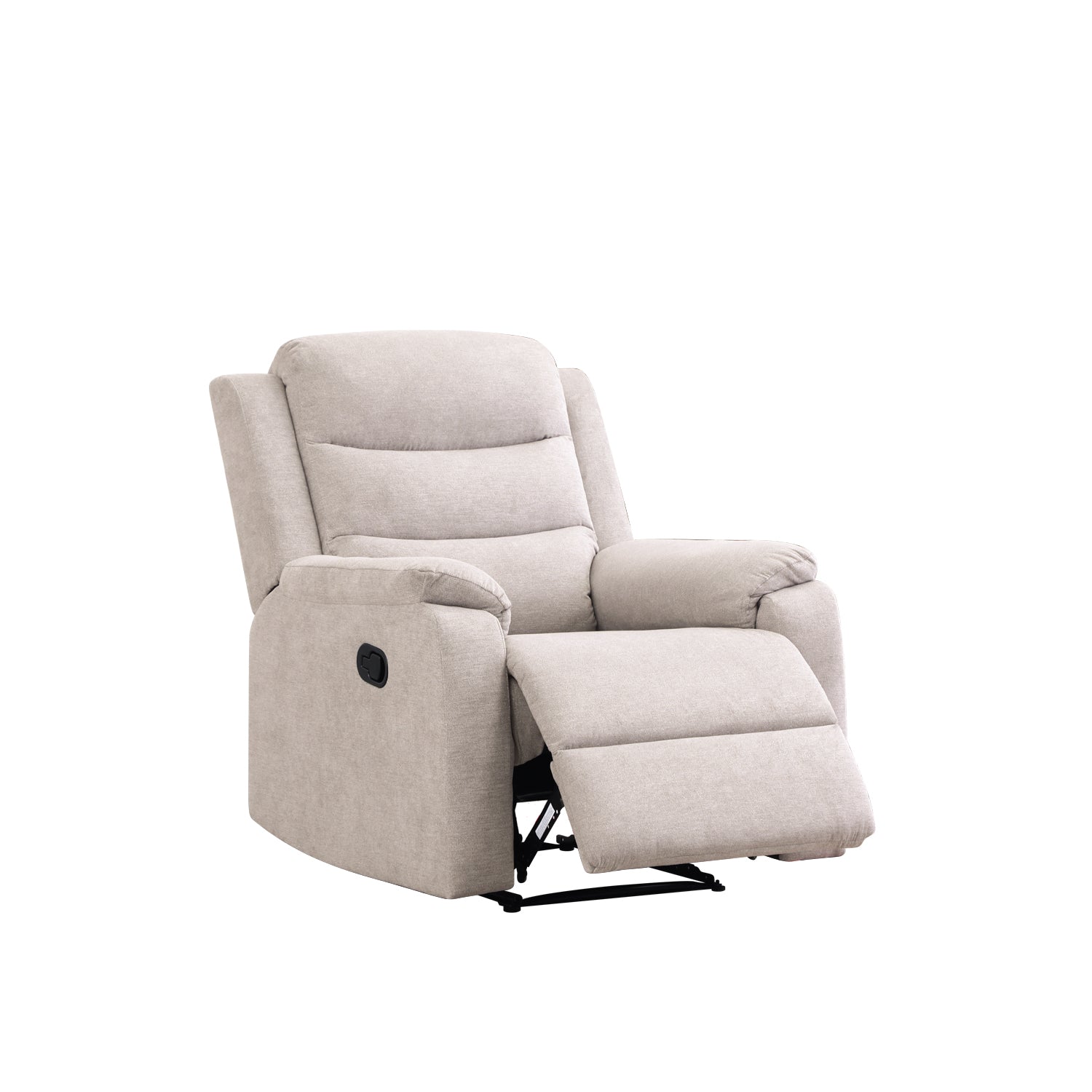 Silla Reclinable Cliford Chenille Beige