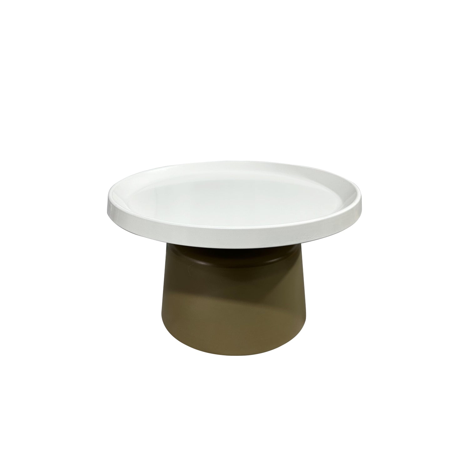 Mesa De Centro Pierre Champaña, Blanco Perla