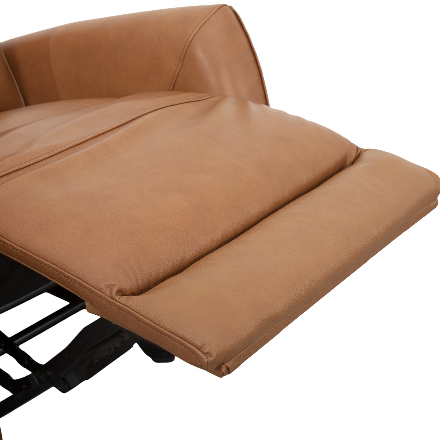 Silla Reclinable Bob Cuero Miel