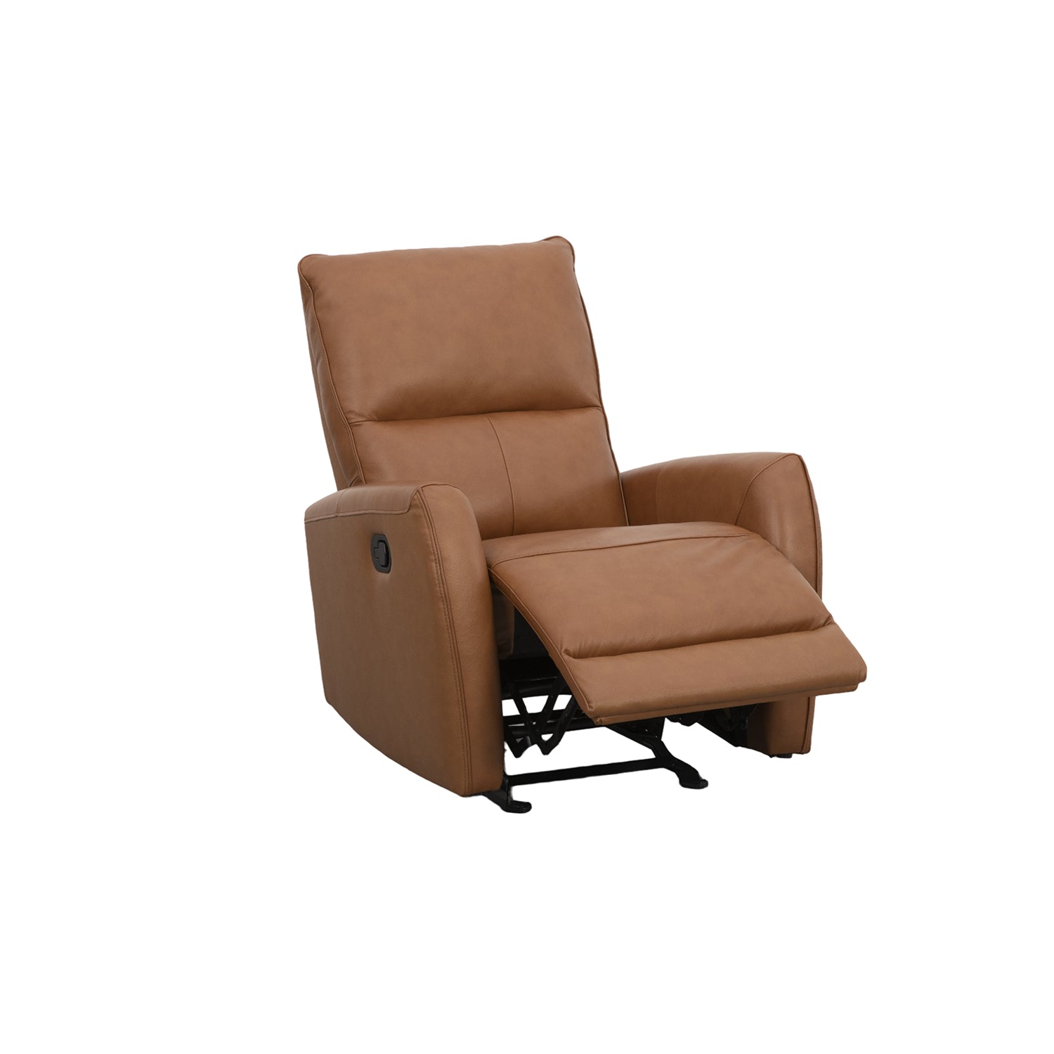 Silla Reclinable Bob Cuero Miel