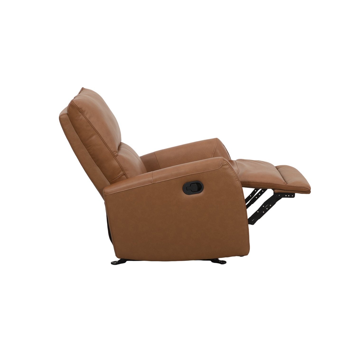 Silla Reclinable Bob Cuero Miel
