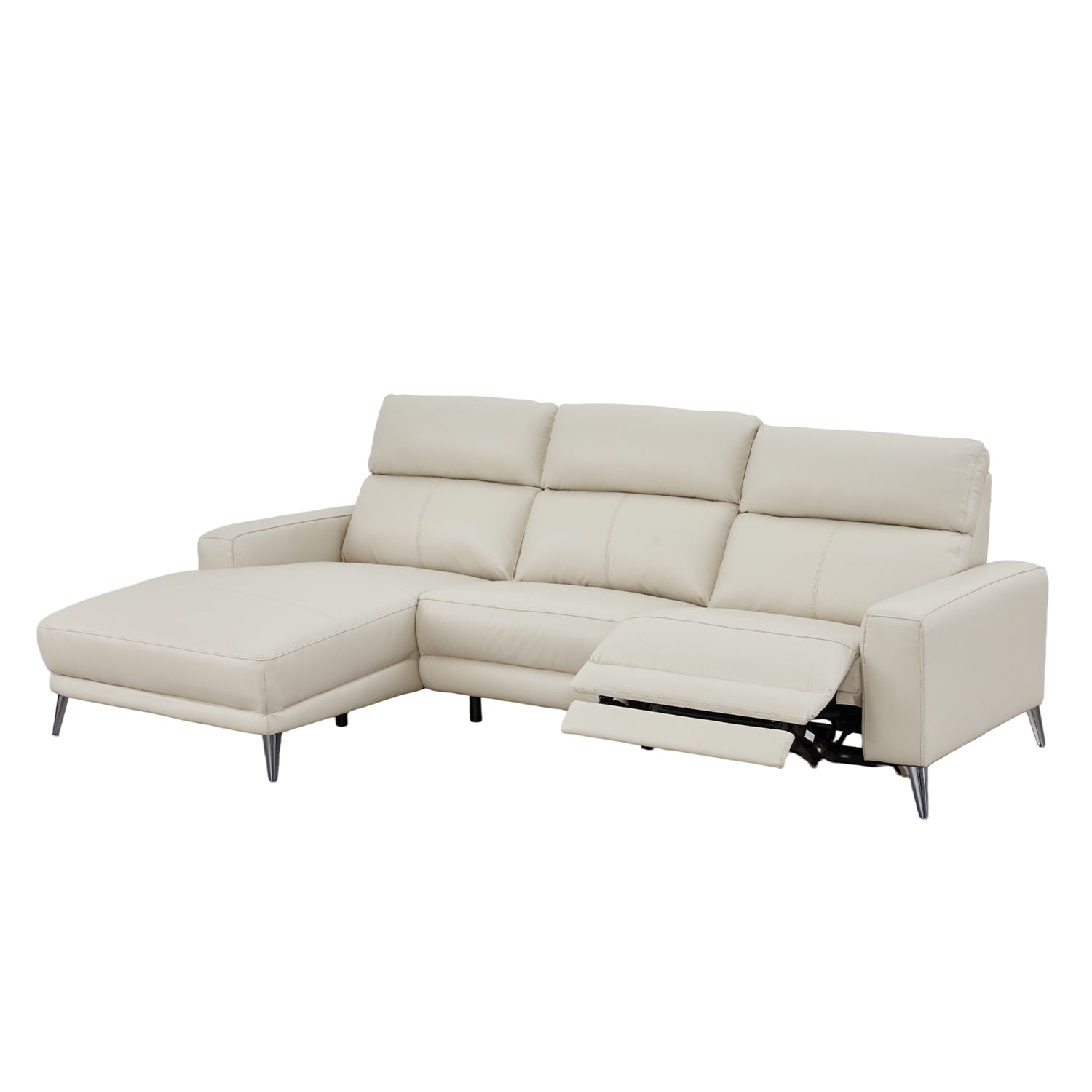 Sala Rinconera Azalea Cuero Beige
