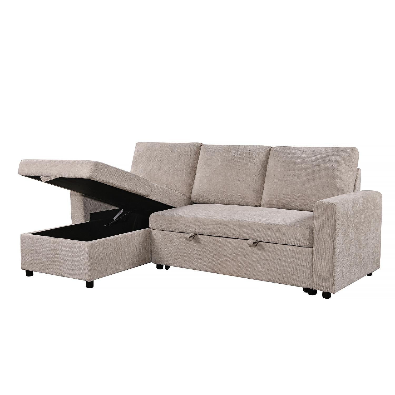Sala Rinconera Andry Chenille Beige