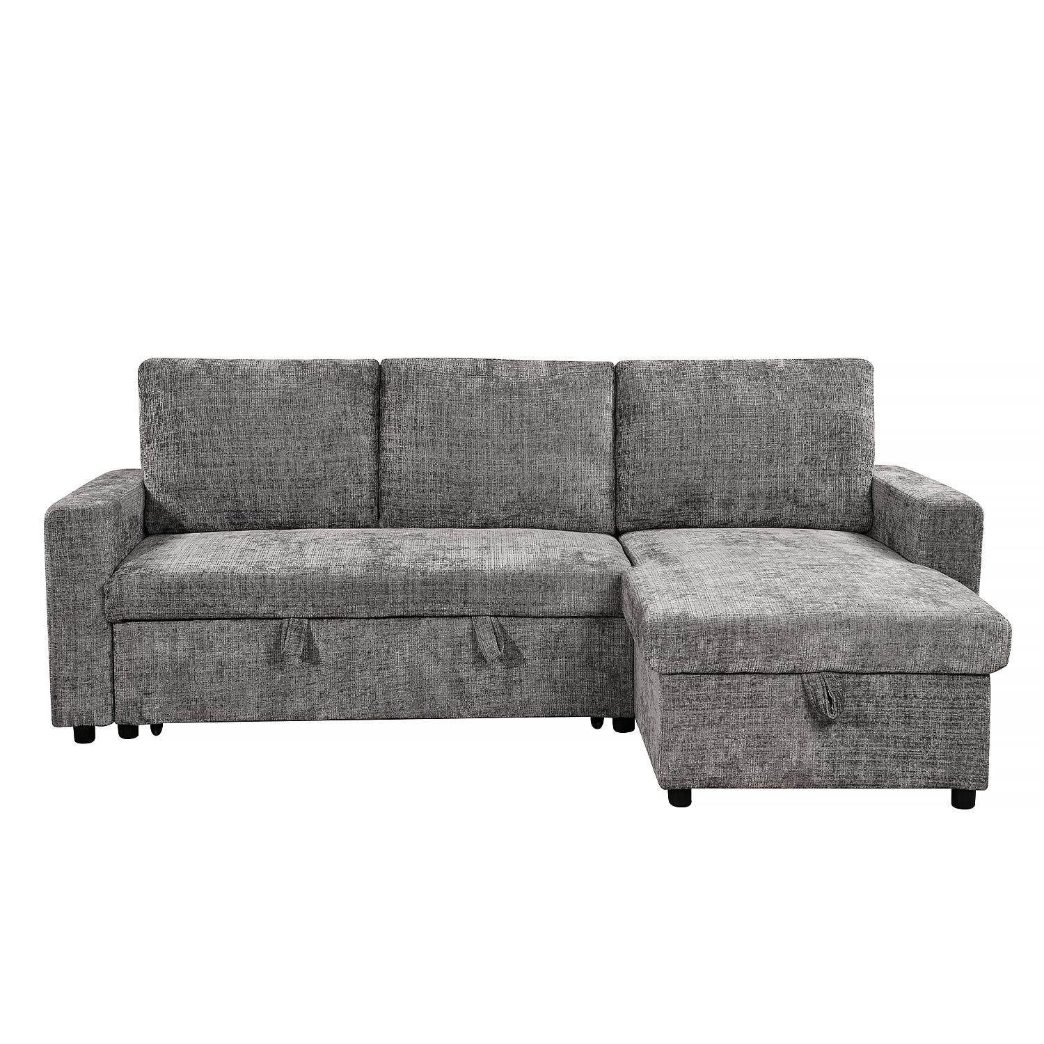 Sala Rinconera Andry Chenille Gris