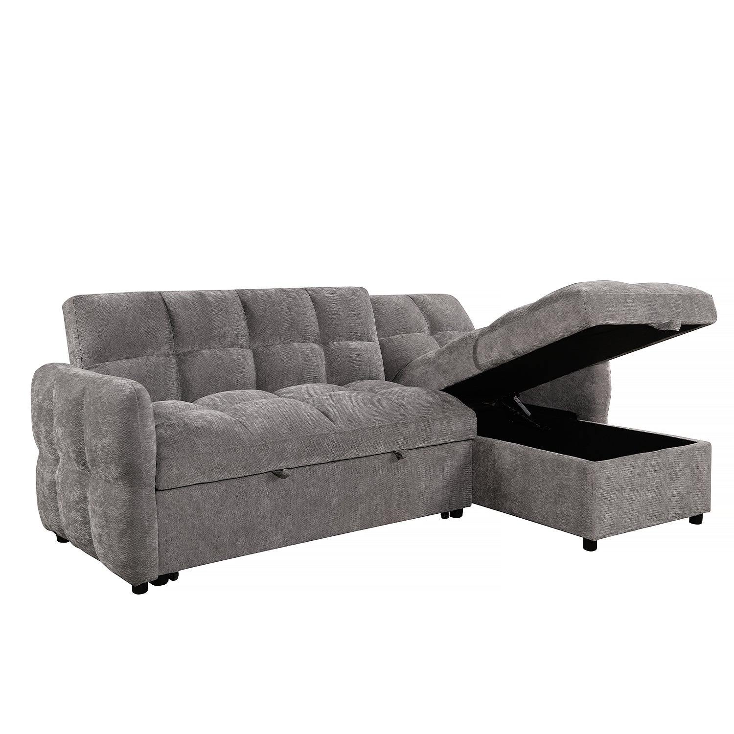 Sala Cama Anne Chenille Gris