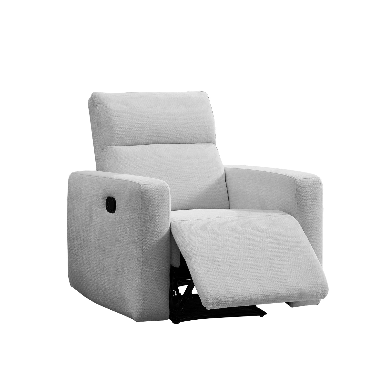 Silla Reclinable Caxias Chenille Gris