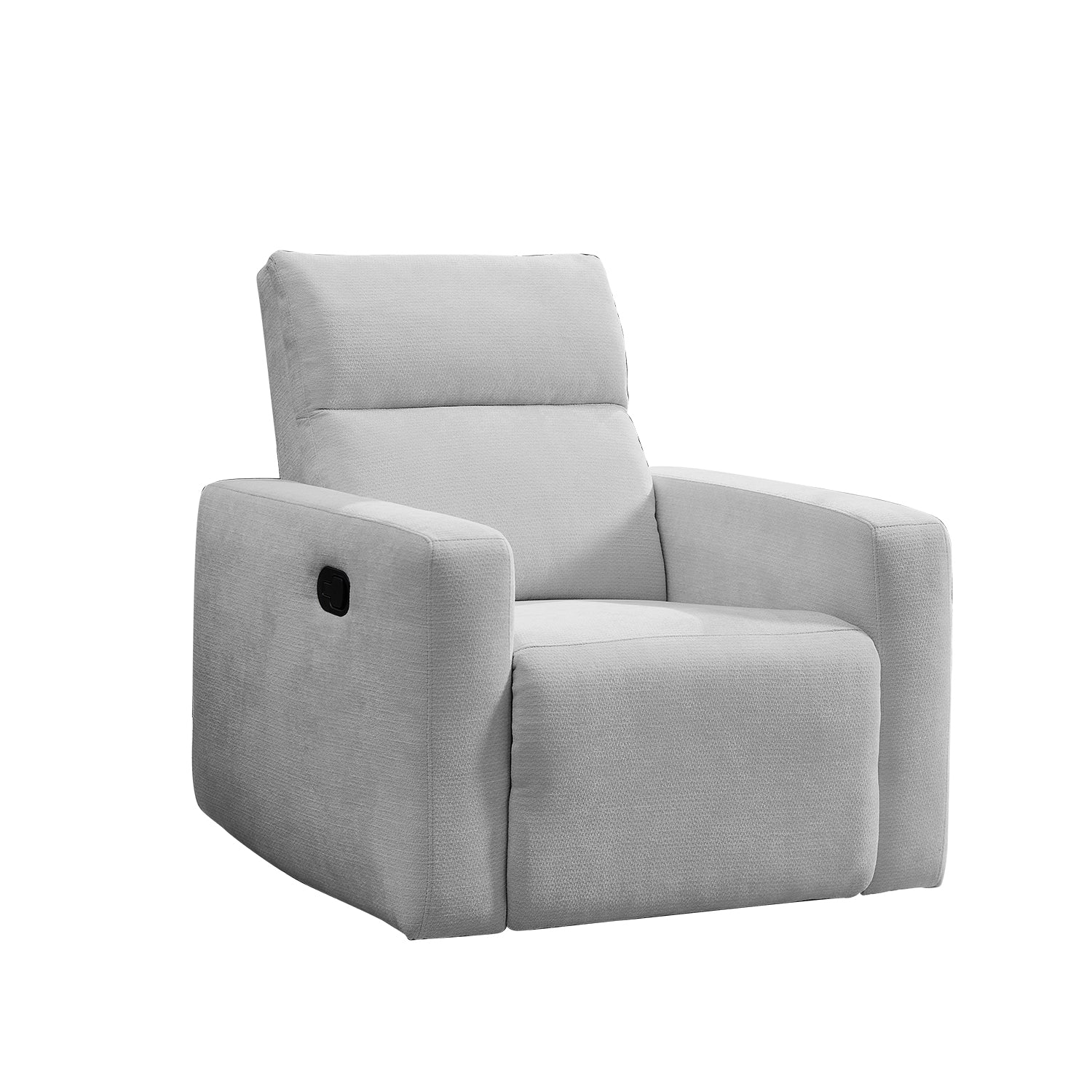 Silla Reclinable Caxias Chenille Gris