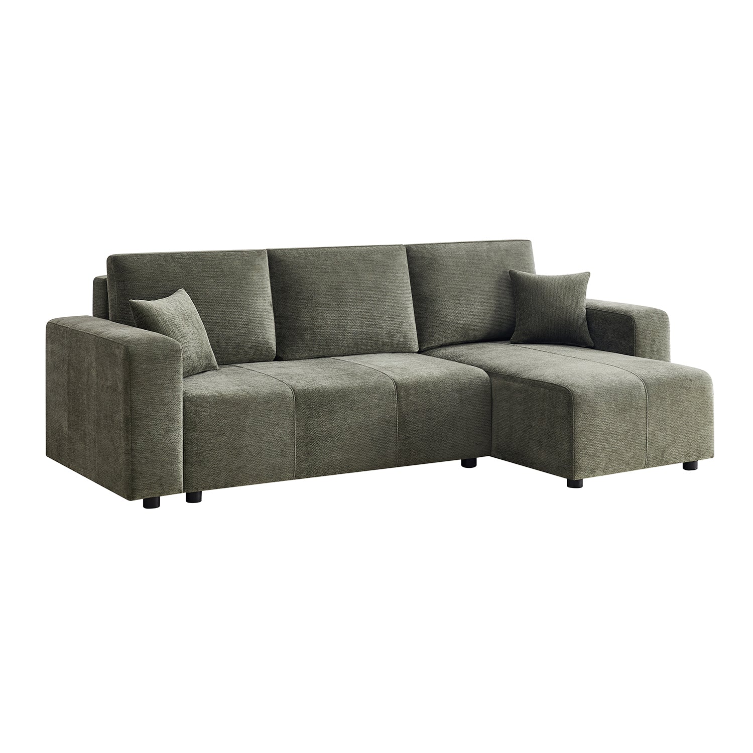 Sala Cama Atenas Chenille Verde