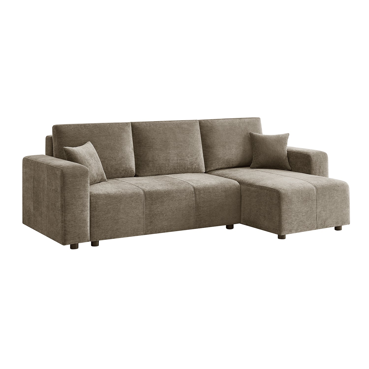 Sala Cama Atenas Chenille Beige