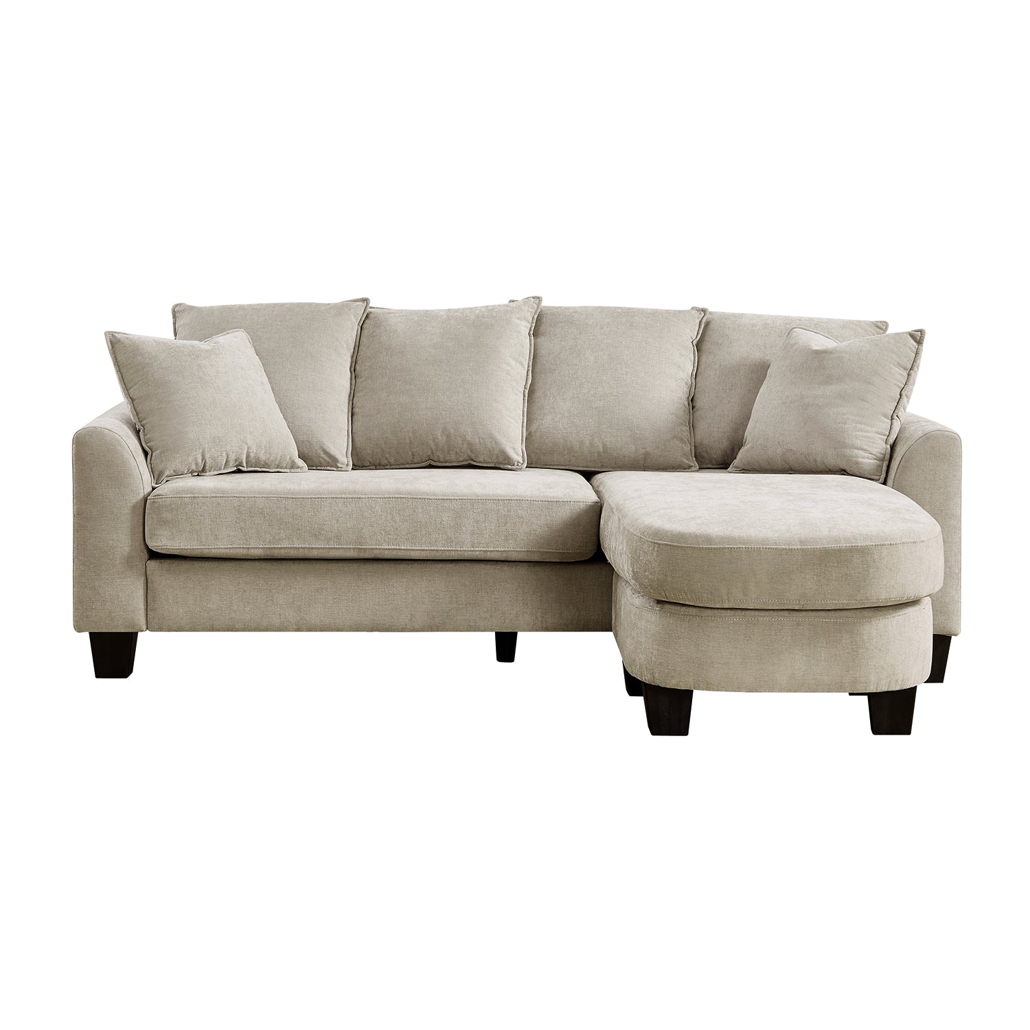 Sala Rinconera Fizz Chenille Beige