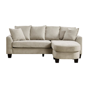 Sala Rinconera Fizz Chenille Beige