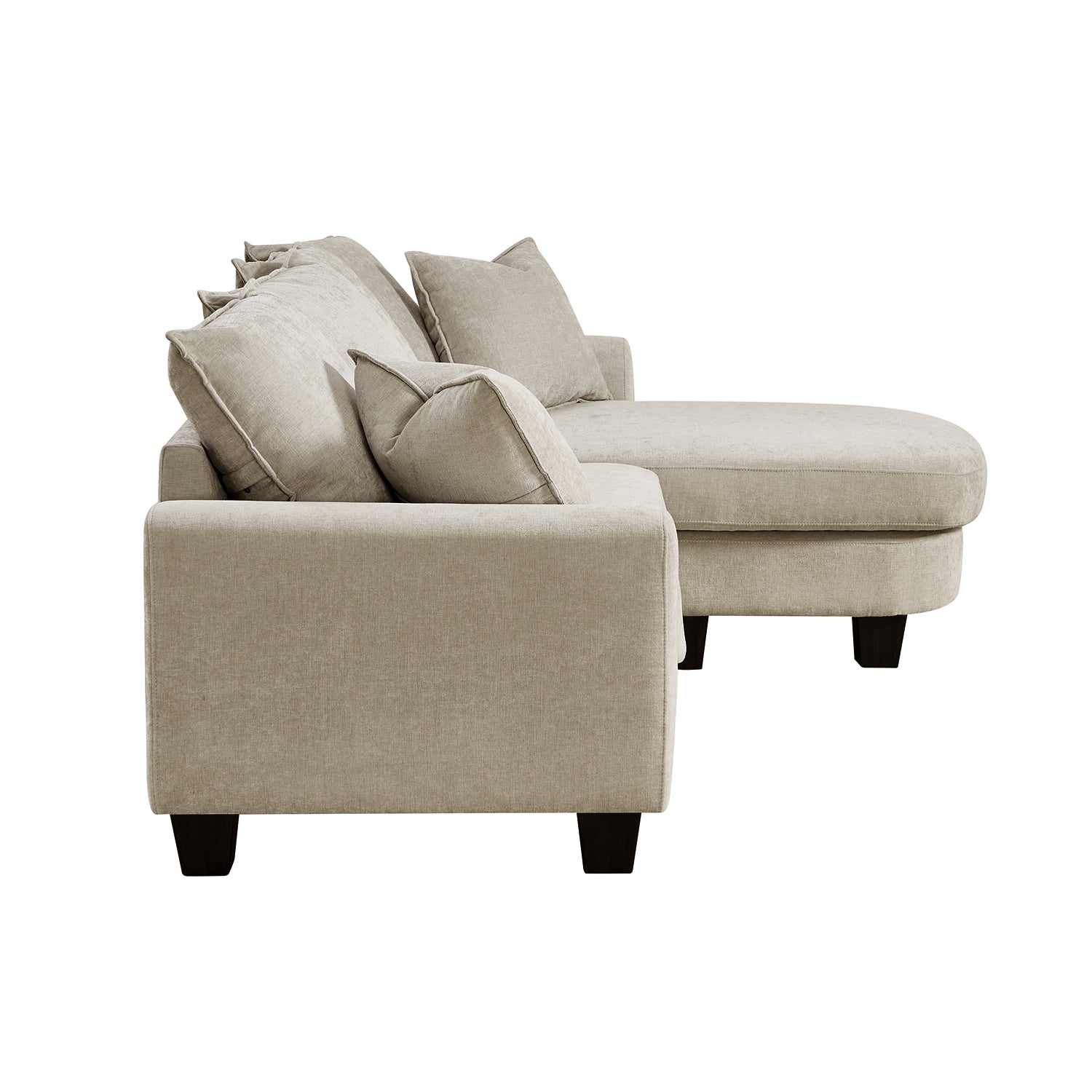 Sala Rinconera Fizz Chenille Beige