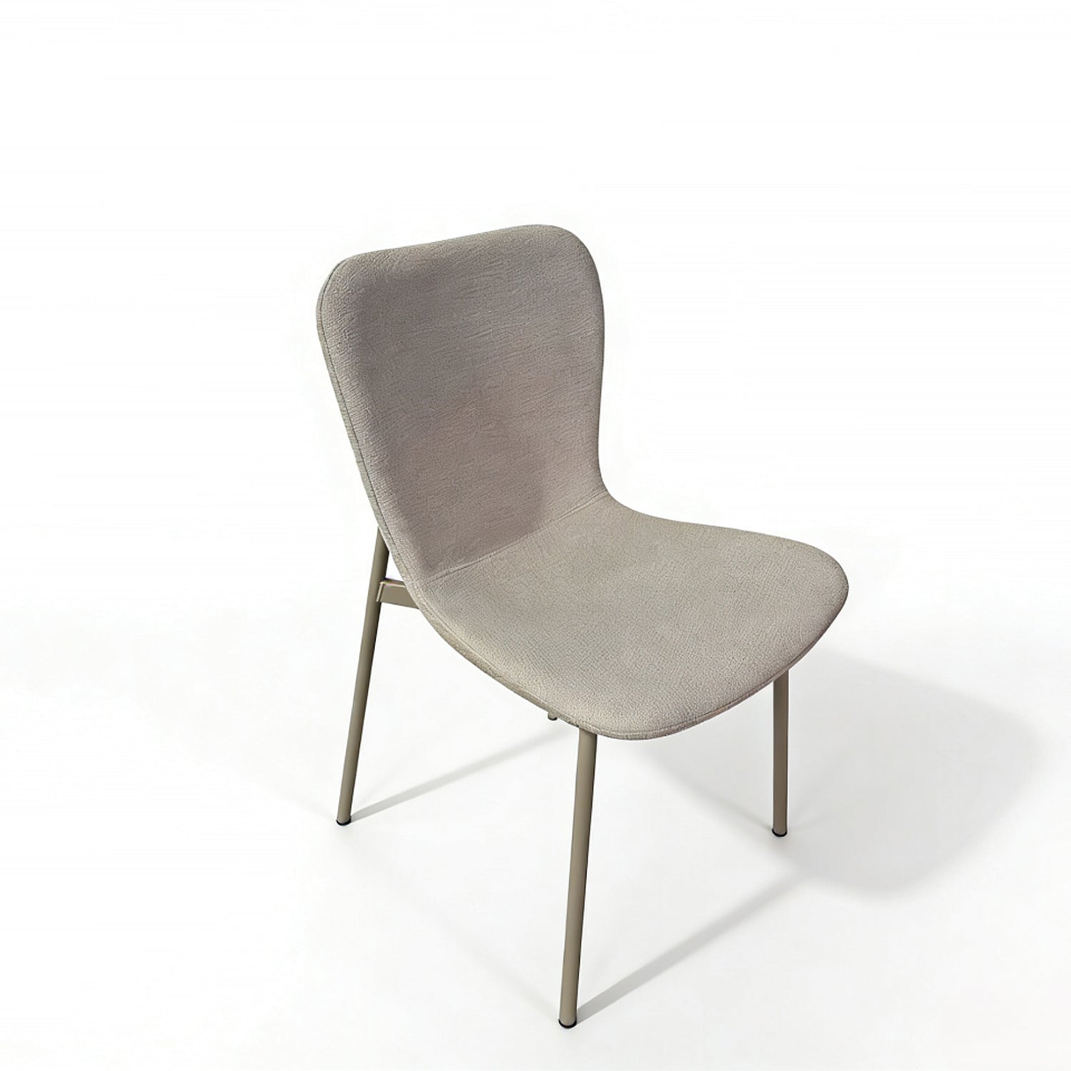 Comedor 4 Puestos Fizz Chenille Beige, Marmolado