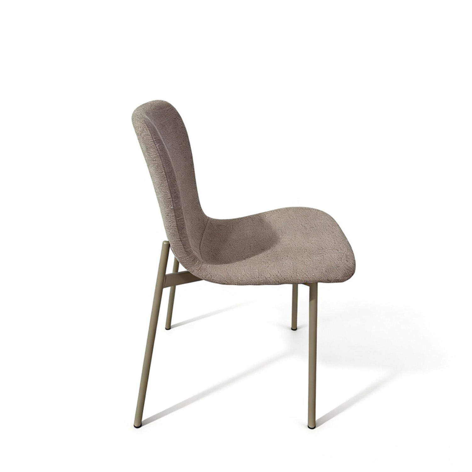 Comedor 4 Puestos Fizz Chenille Mocca, Marmolado