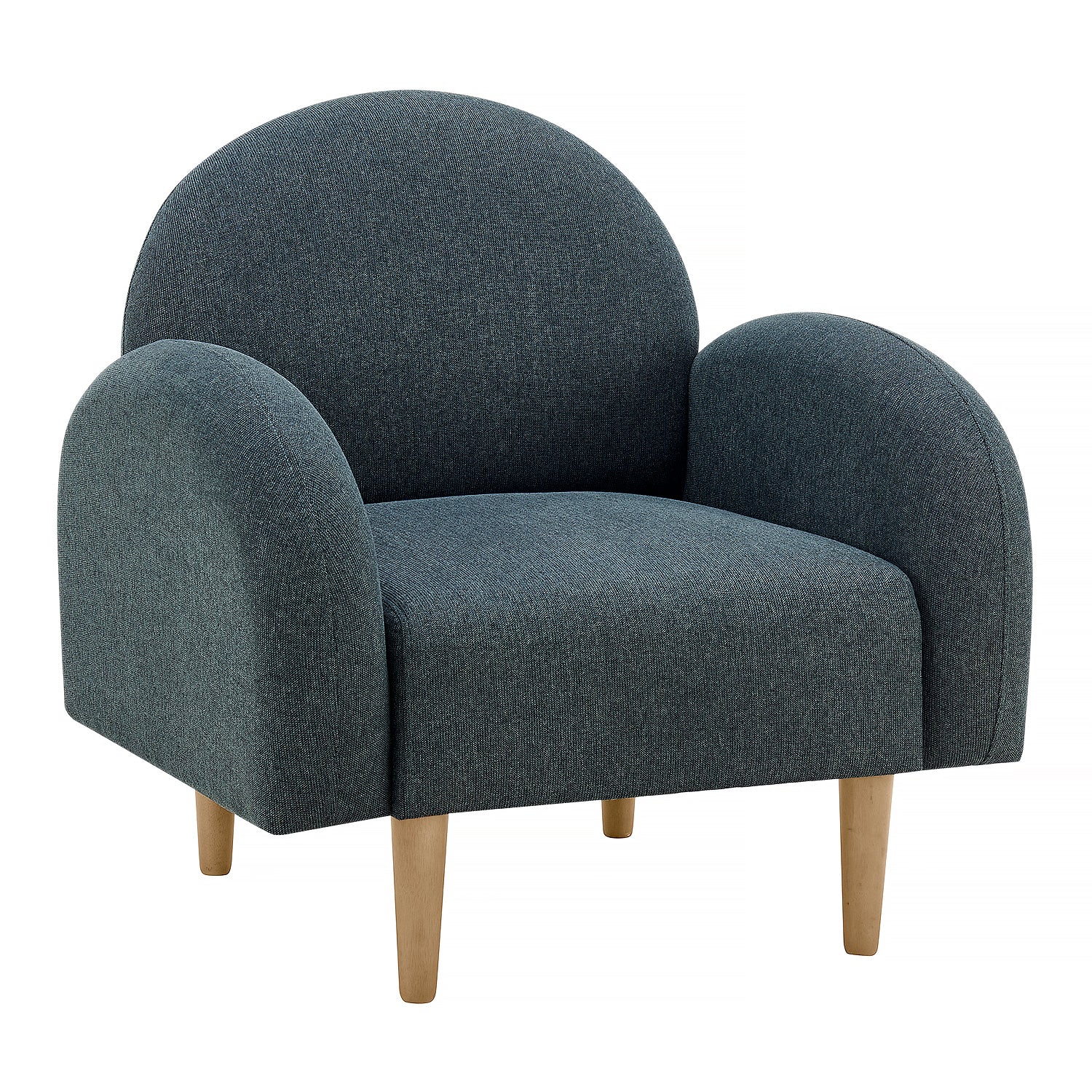 Poltrona Gerona Chenille Azul